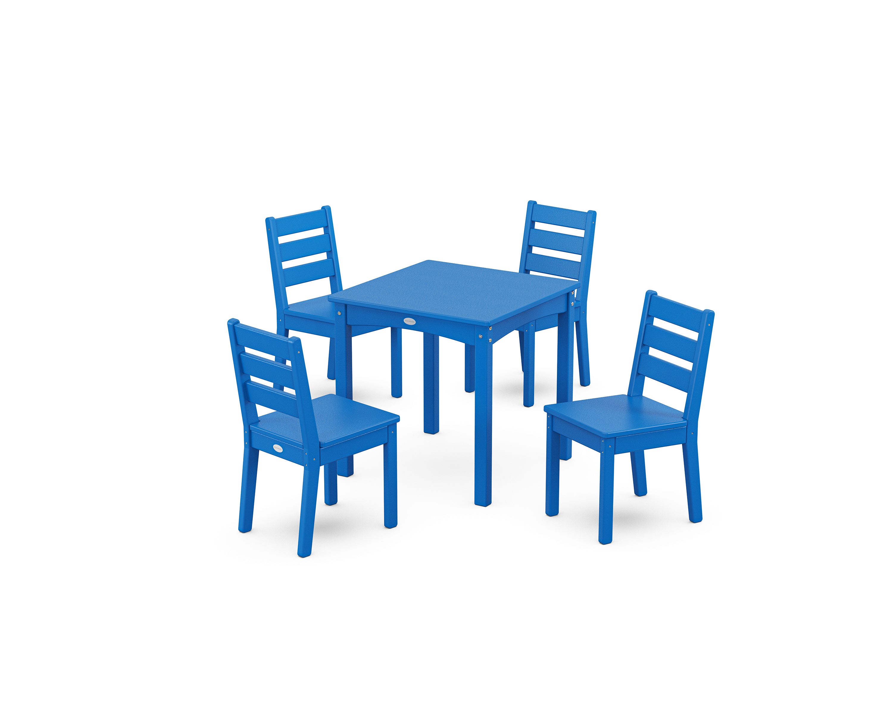 POLYWOOD® Lakeside Kids 5-Piece Dining Set in Pacific Blue
