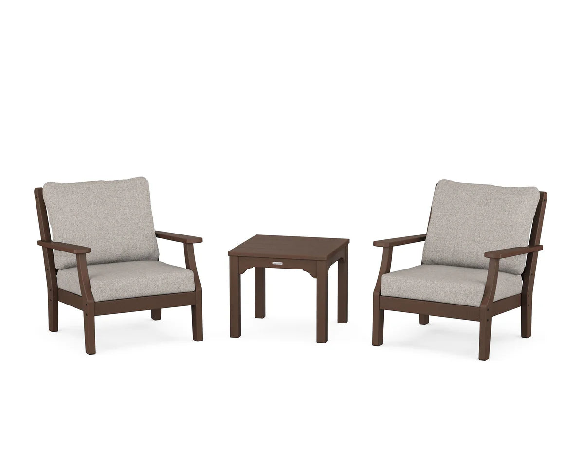Chinoiserie 3-Piece Deep Seating Set