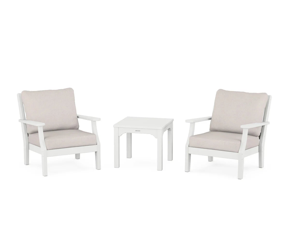 Chinoiserie 3-Piece Deep Seating Set
