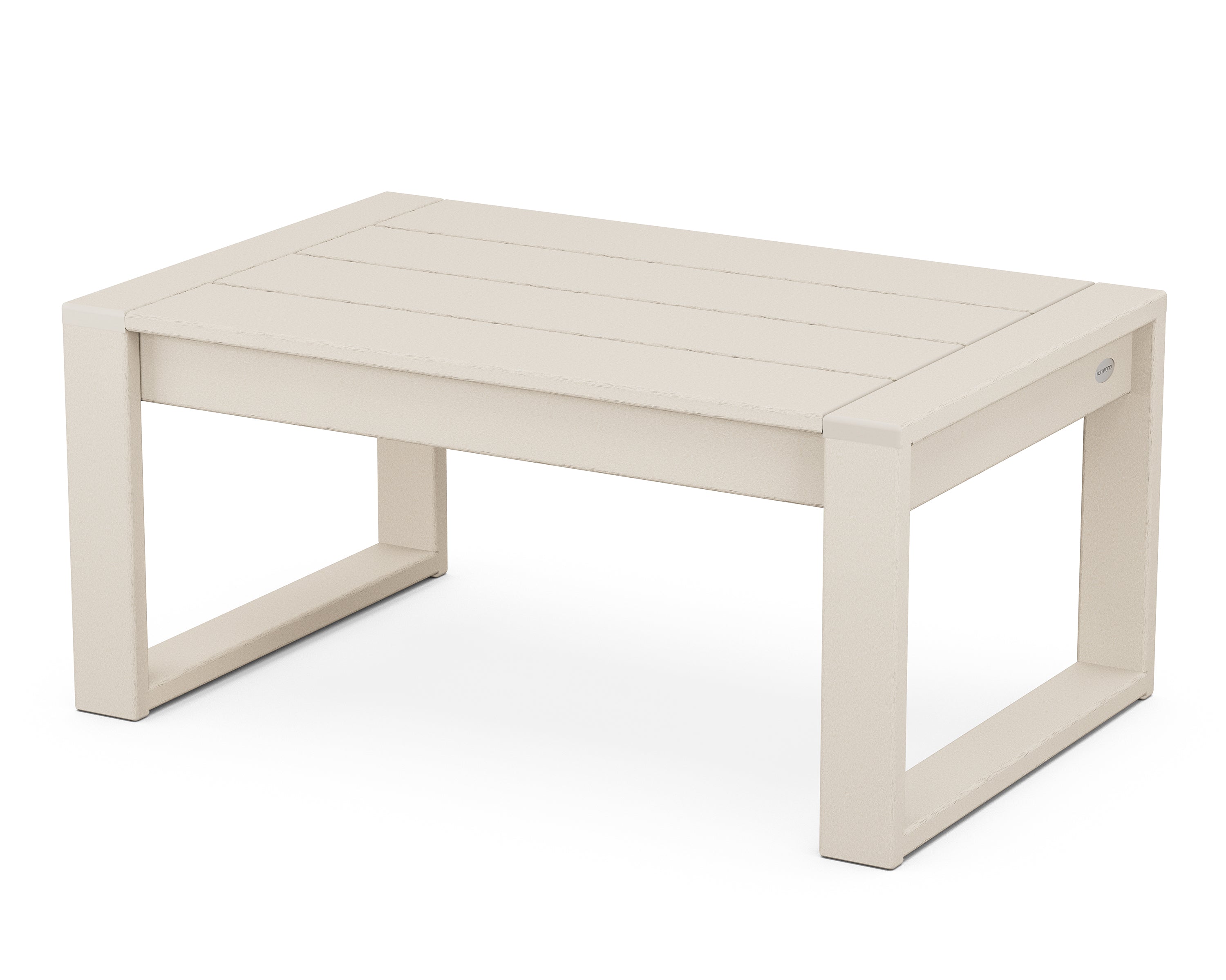 POLYWOOD® EDGE Coffee Table in Sand