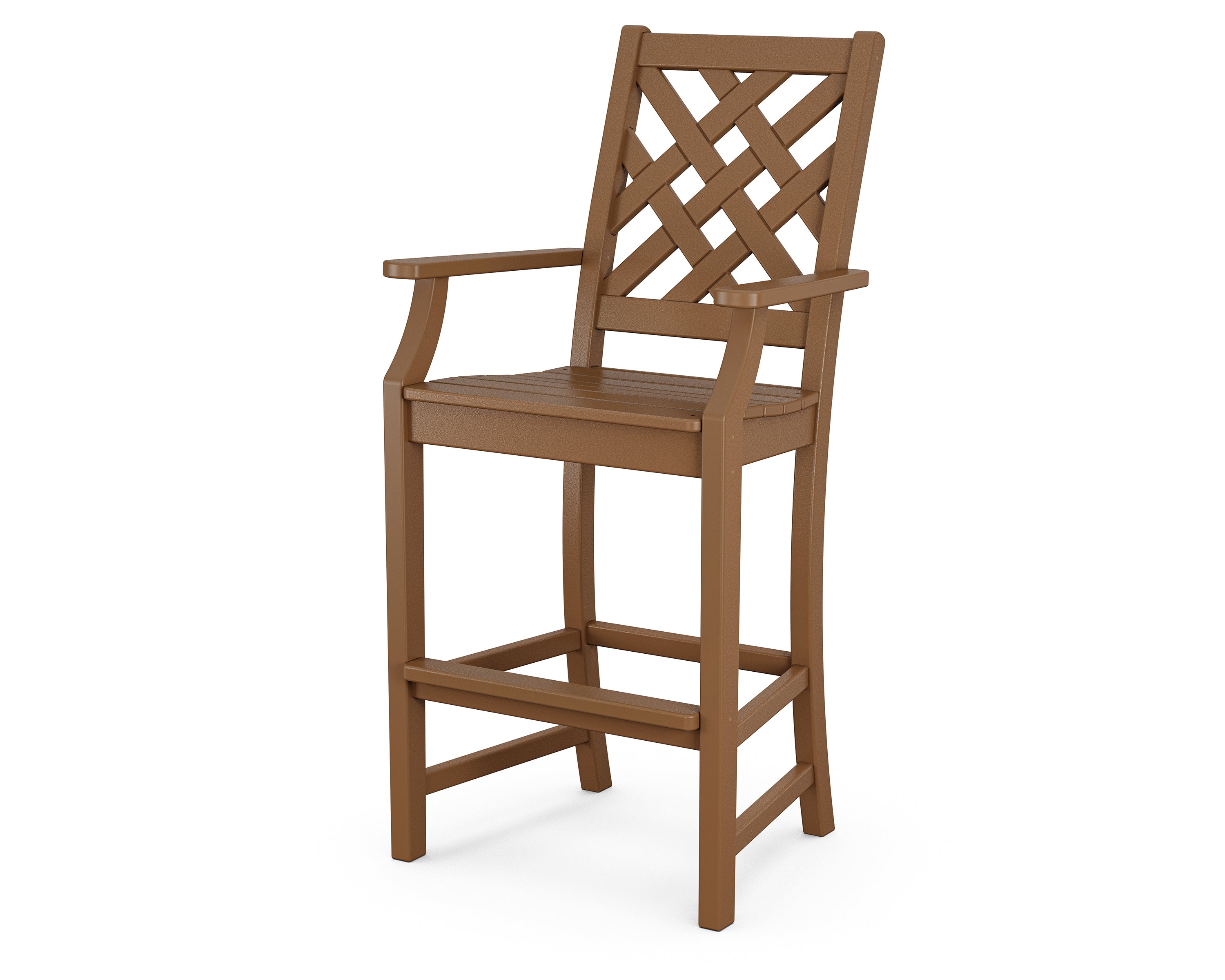 Country Living Wovendale Bar Arm Chair in Teak