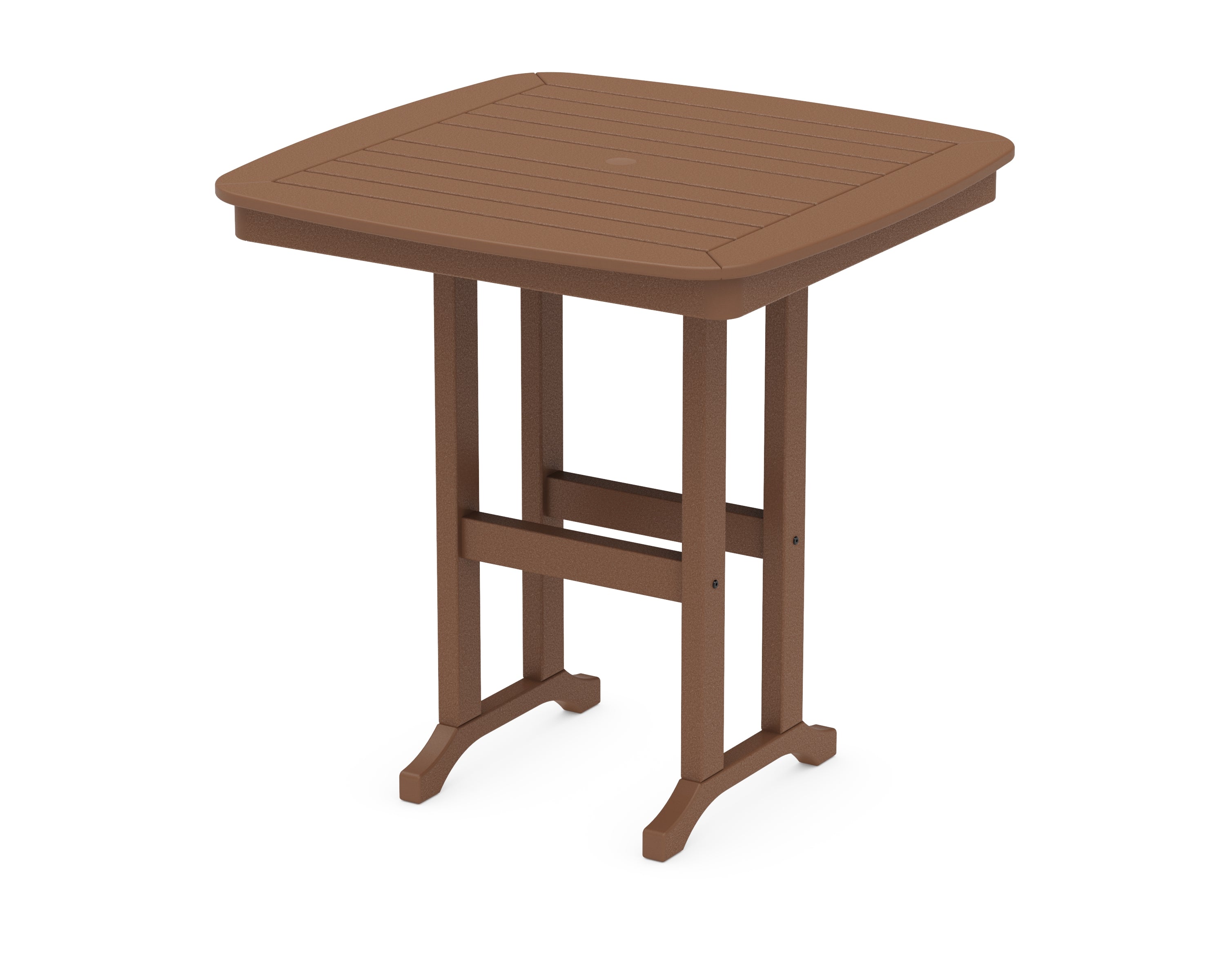 POLYWOOD® Nautical 37" Counter Table in Teak