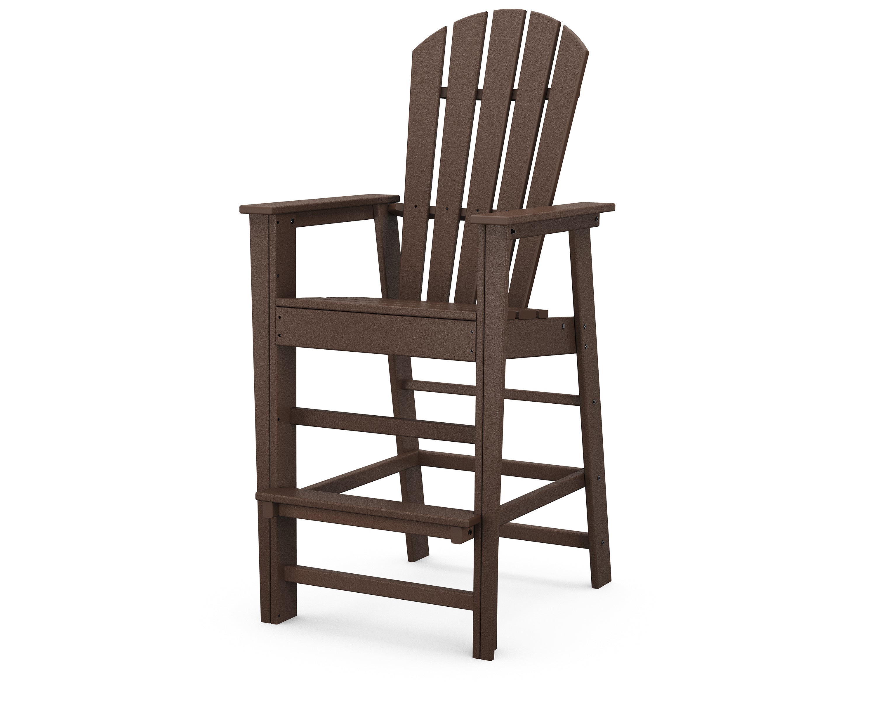POLYWOOD® South Beach Bar Chair in Mahogany