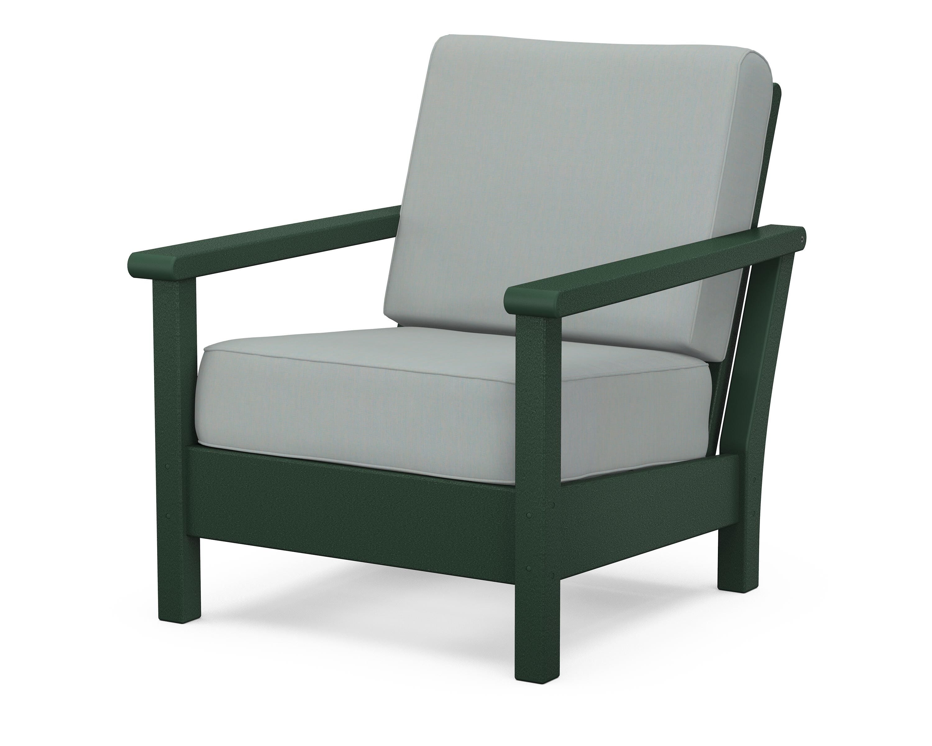 POLYWOOD® Harbour Deep Seating Chair in Green / Spa