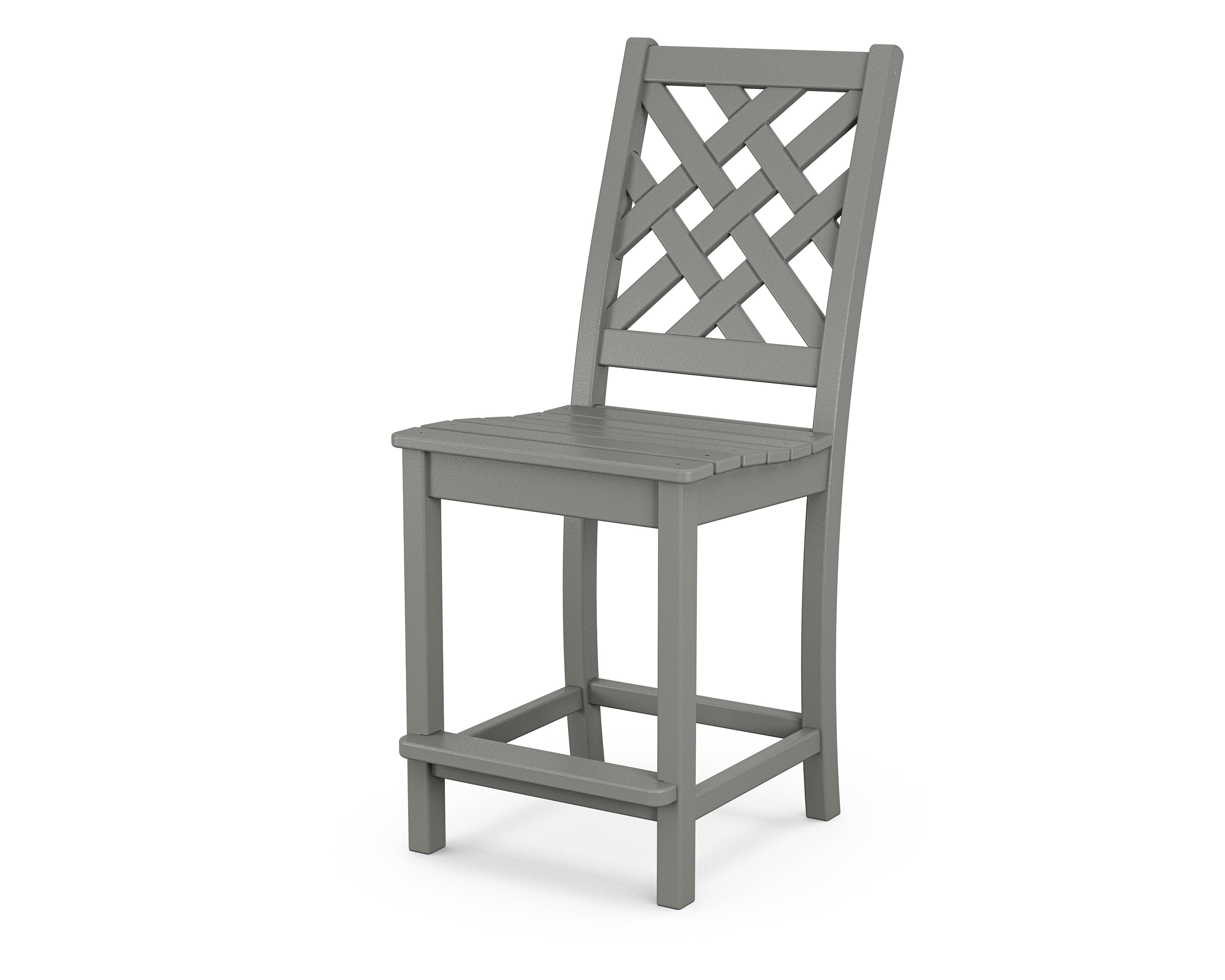 Country Living Wovendale Counter Side Chair in Slate Grey