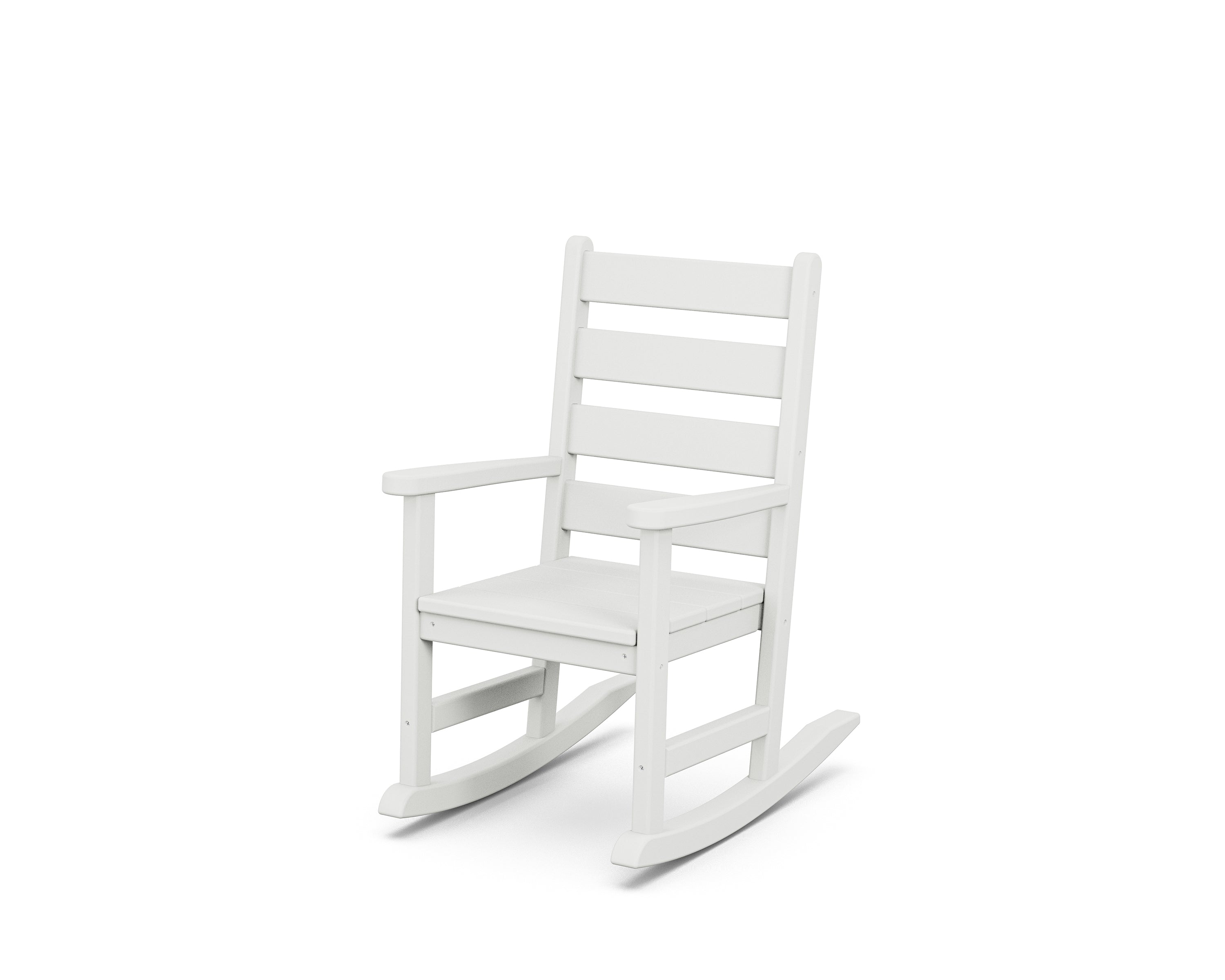POLYWOOD® Kids Lakeside Rocking Chair in White