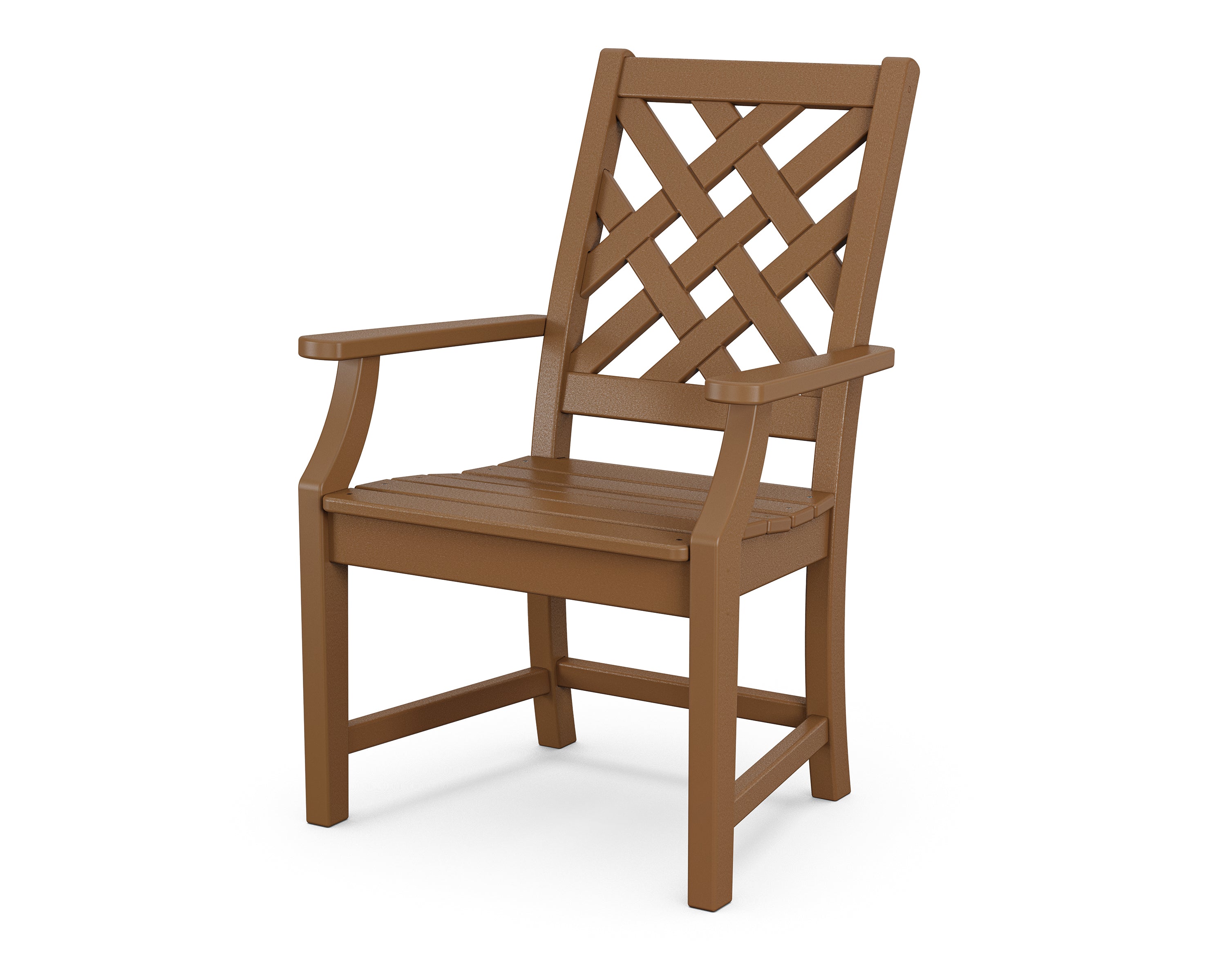 Country Living Wovendale Dining Arm Chair in Teak