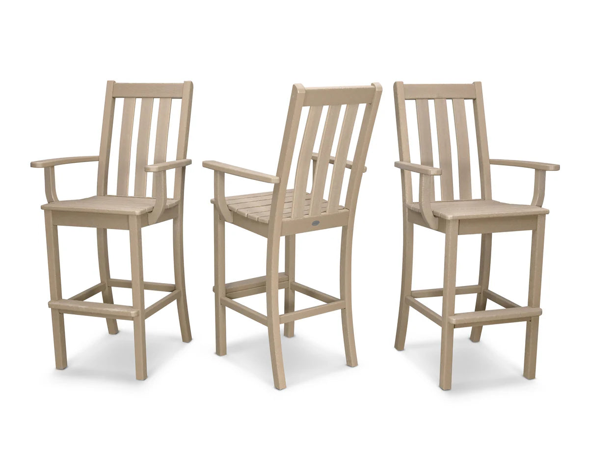 Vineyard Bar Arm Chair 3-Pack