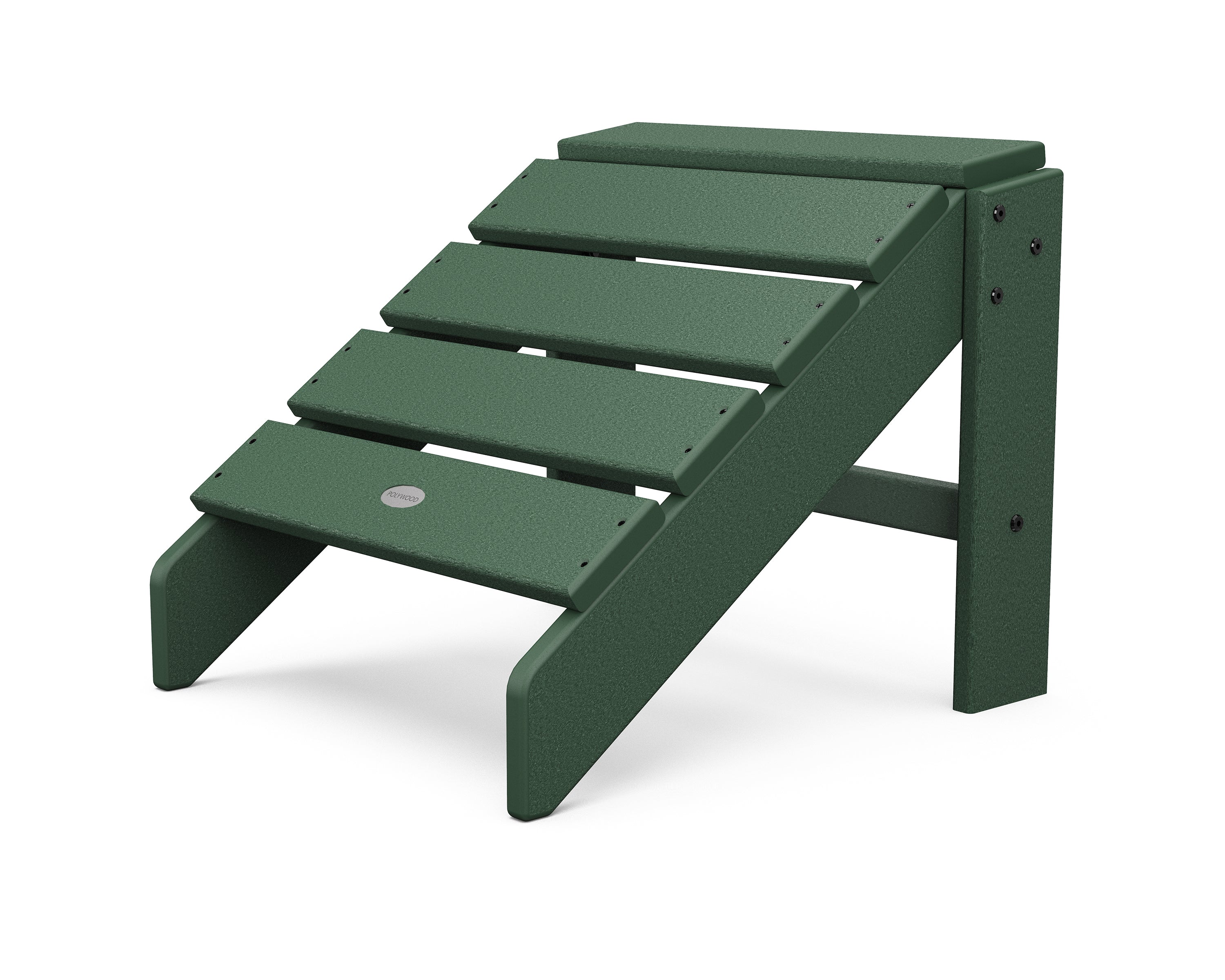 POLYWOOD® South Beach Ottoman in Green