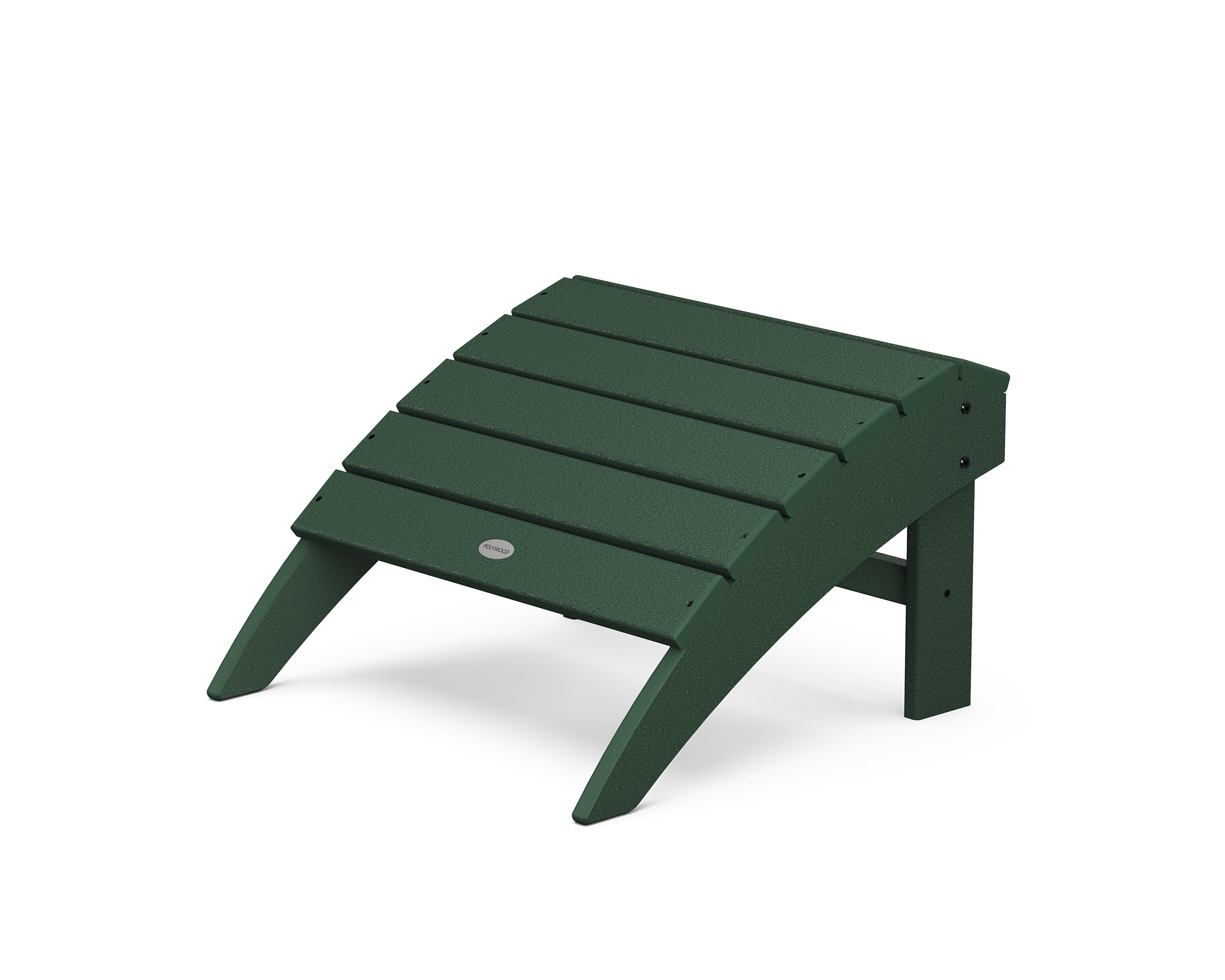 POLYWOOD® Vineyard Adirondack Ottoman in Green