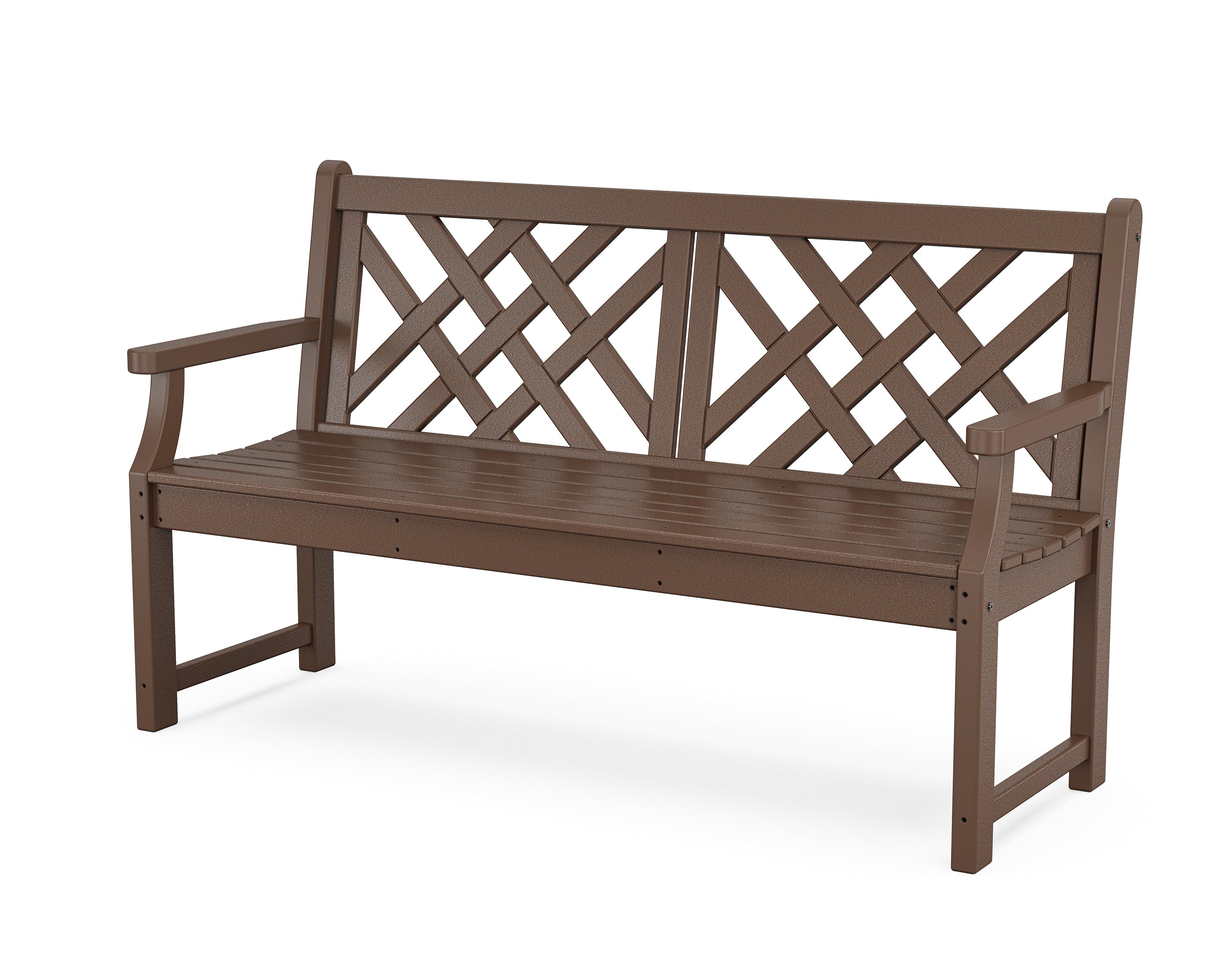 Country Living Wovendale 60" Bench in Mahogany