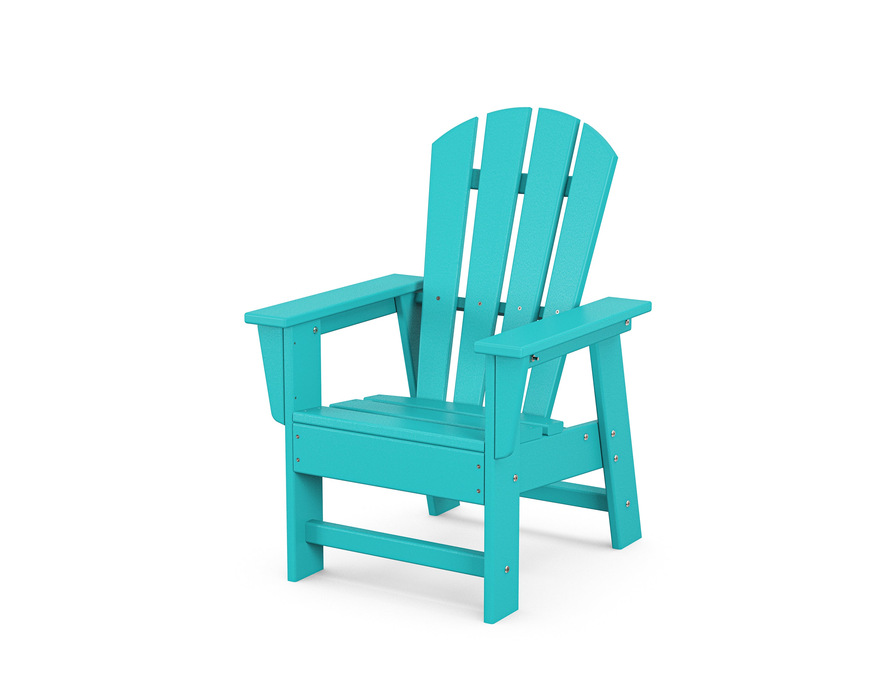 POLYWOOD® Kids Adirondack Chair in Aruba