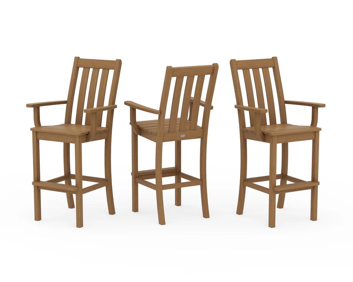 Vineyard Bar Arm Chair 3-Pack