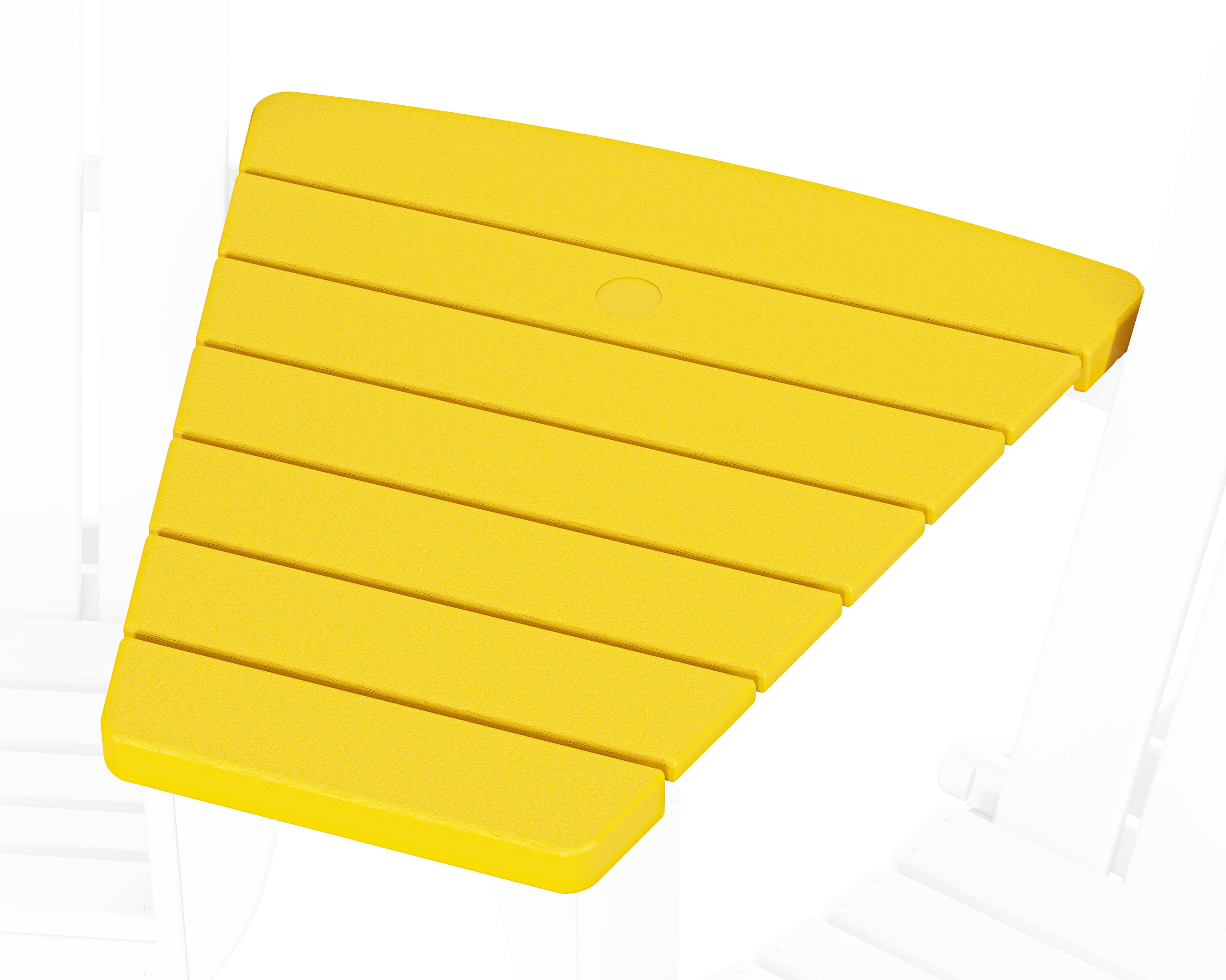 POLYWOOD® Classic Series Angled Adirondack Connecting Table in Lemon