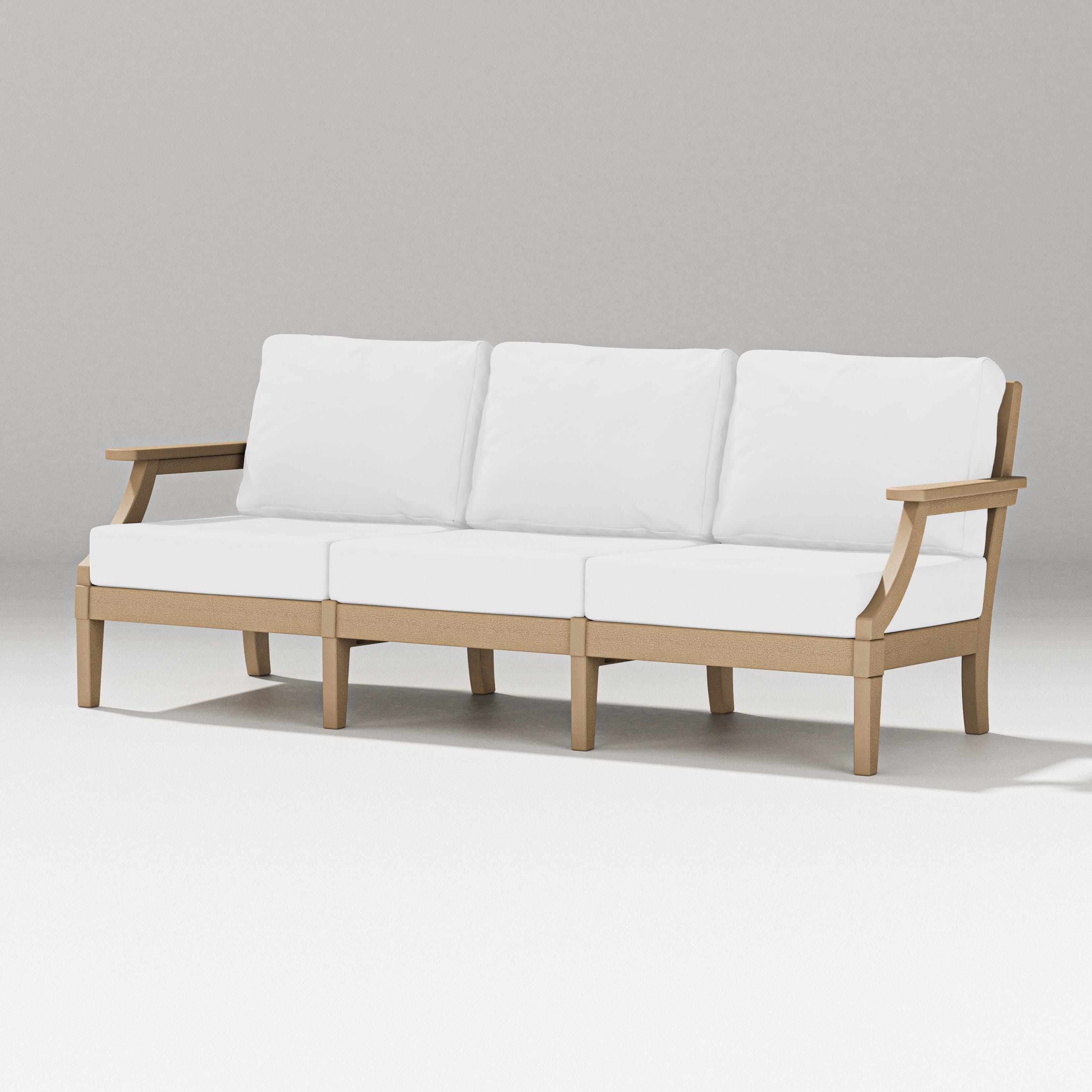 PW Designer Series Estate Sofa in Vintage Sahara / Natural