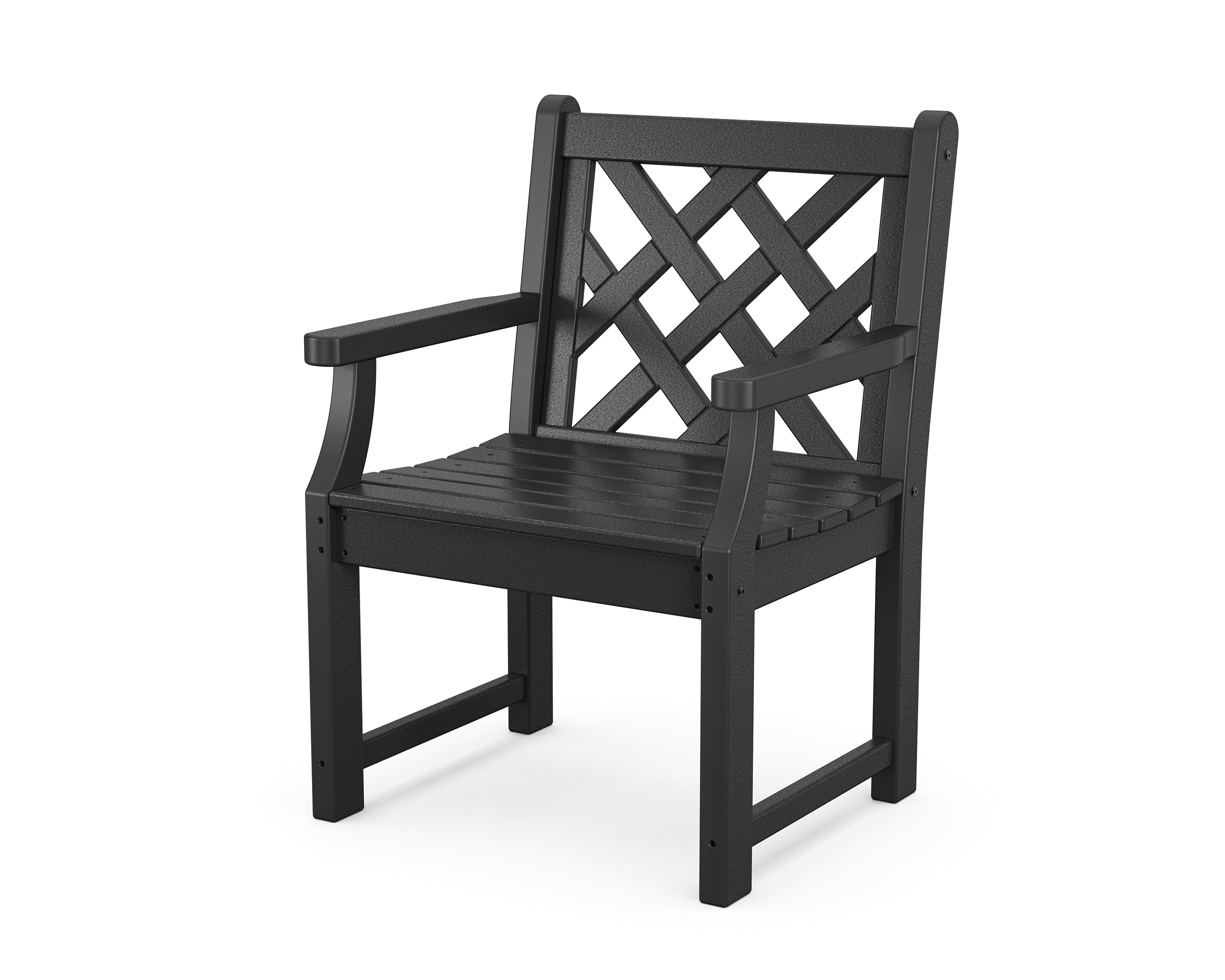 Country Living Wovendale Garden Arm Chair in Black