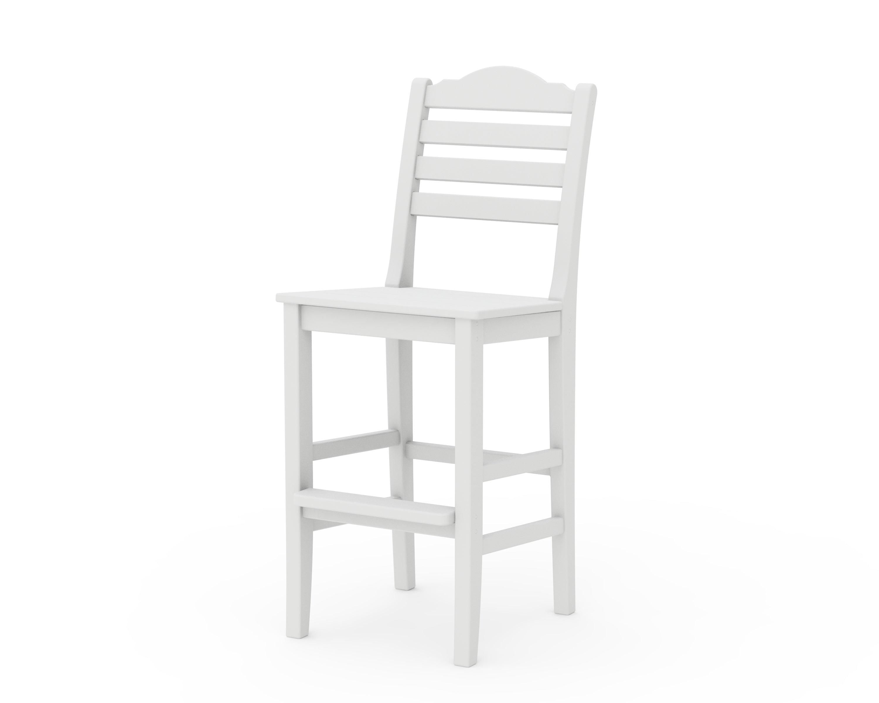 Draper James™ by POLYWOOD® Savannah Bar Side Chair in White
