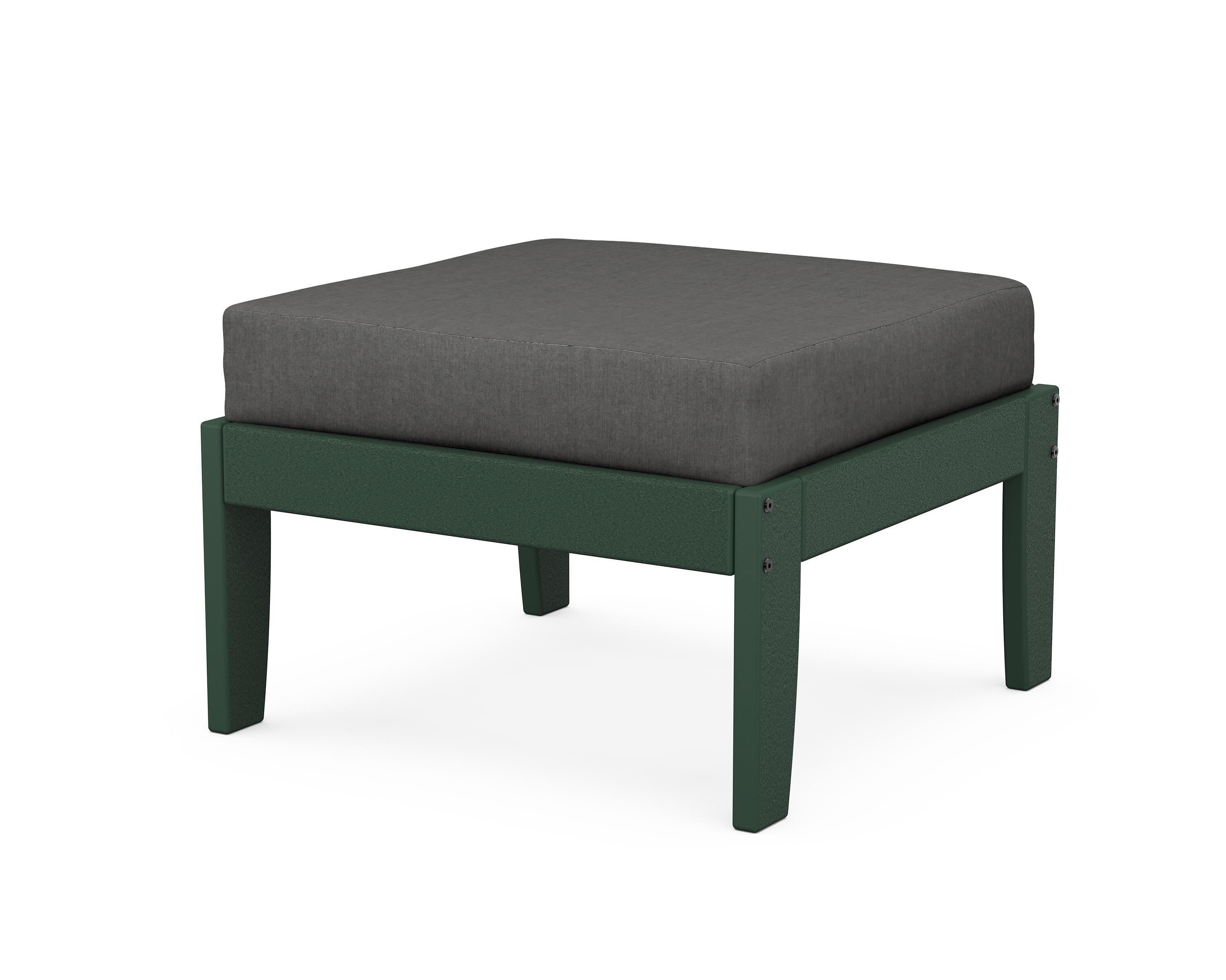 Unbranded Modular Ottoman - Classic in Green / Spectrum Carbon
