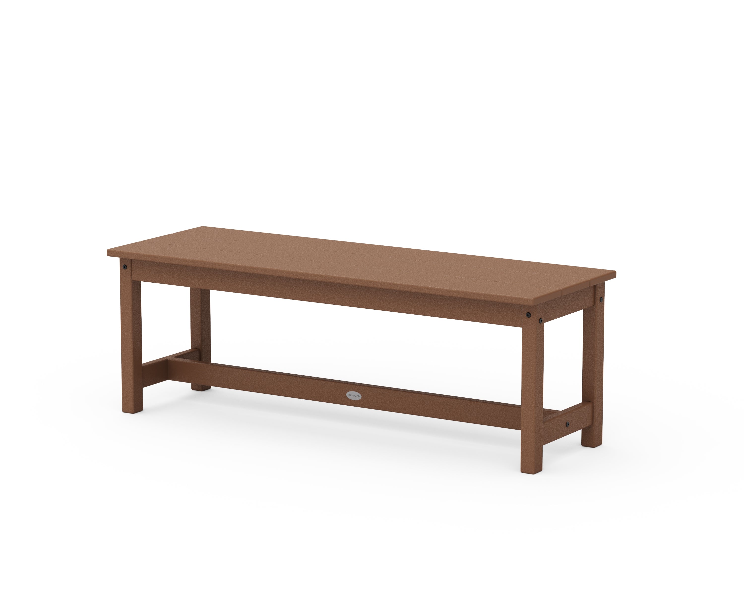 POLYWOOD® 48" Planter Bench in Teak