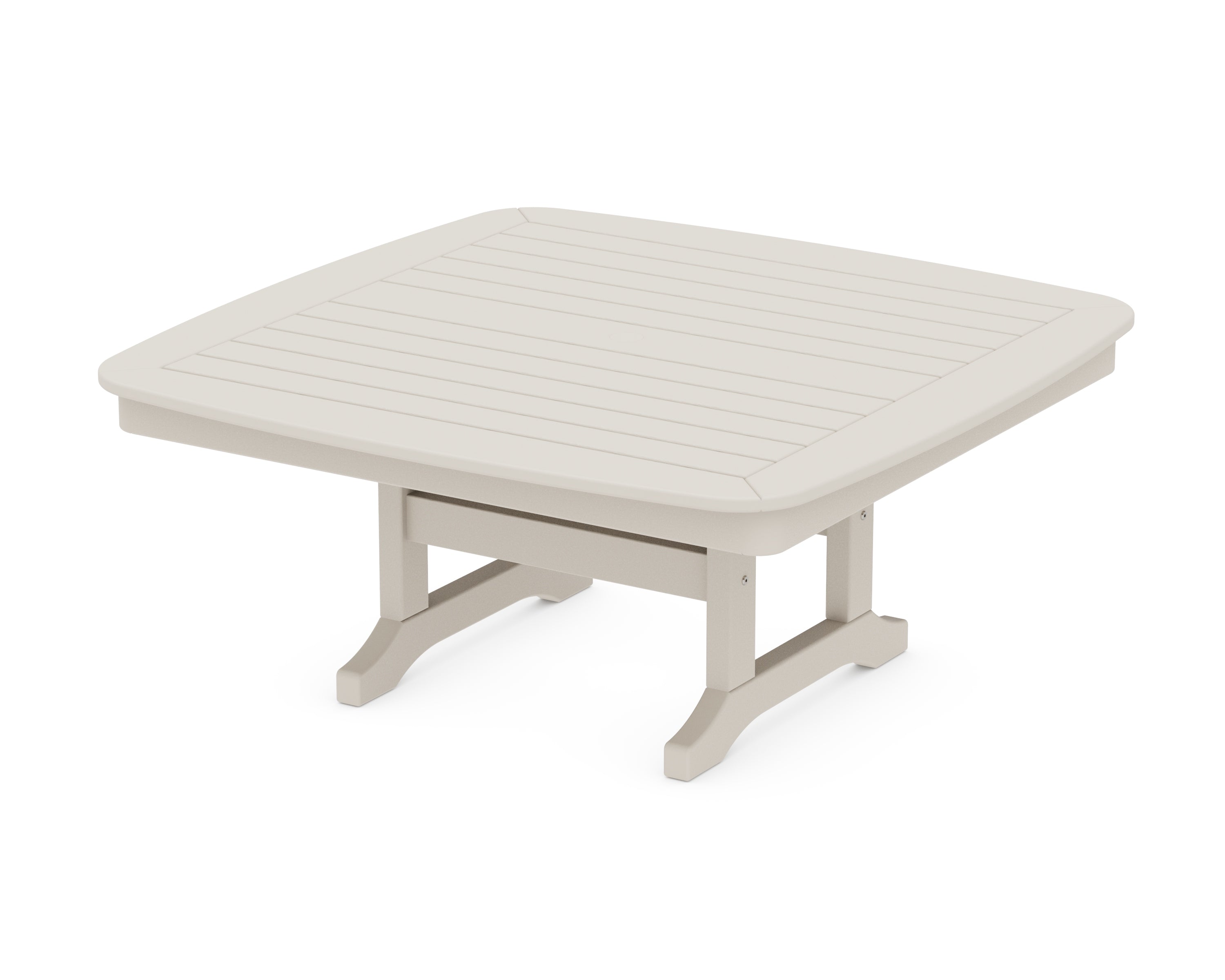 POLYWOOD® Nautical 44" Conversation Table in Sand