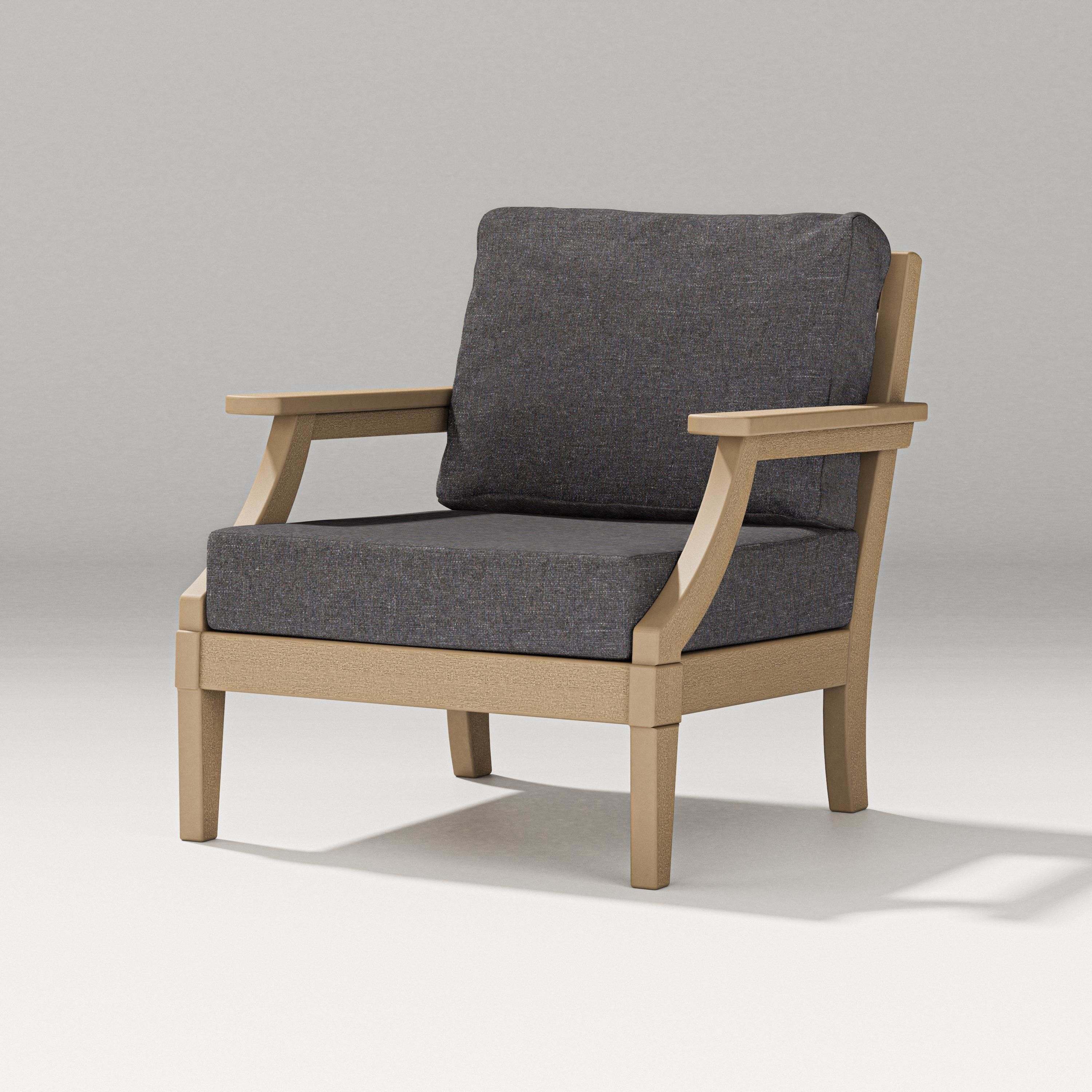 PW Designer Series Estate Lounge Chair in Vintage Sahara / Ash Charcoal