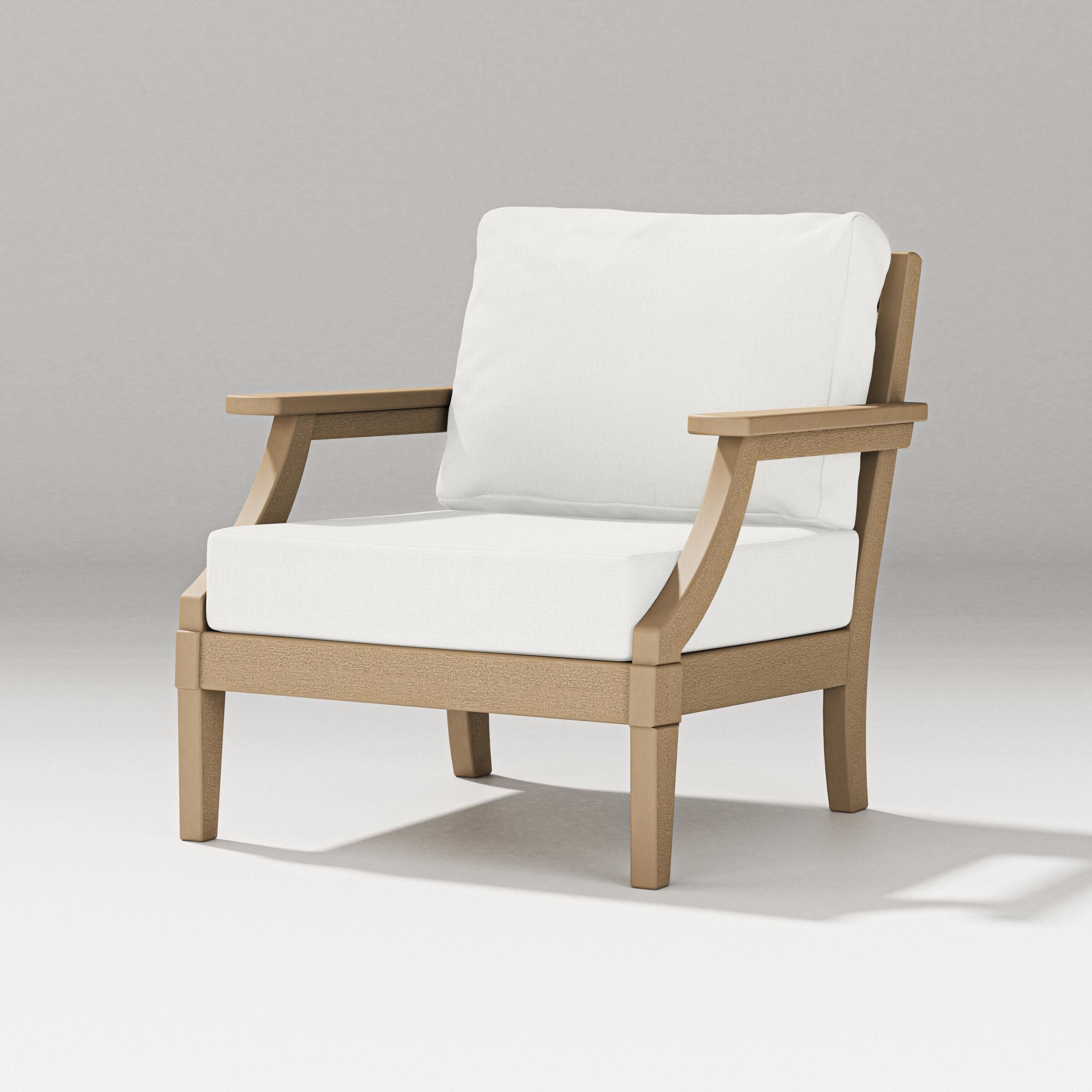 PW Designer Series Estate Lounge Chair in Vintage Sahara / Natural Linen