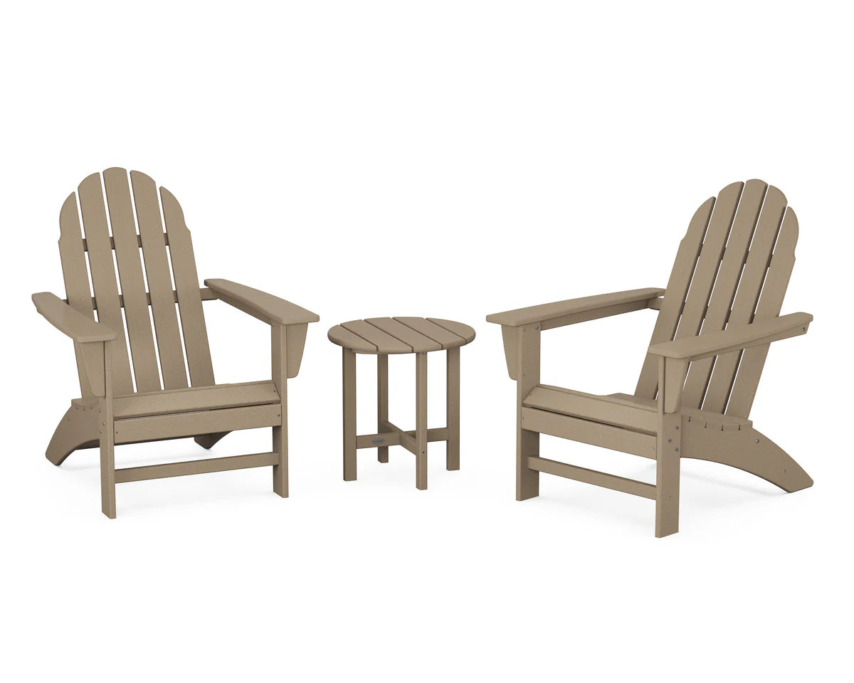 Vineyard 3-Piece Adirondack Set