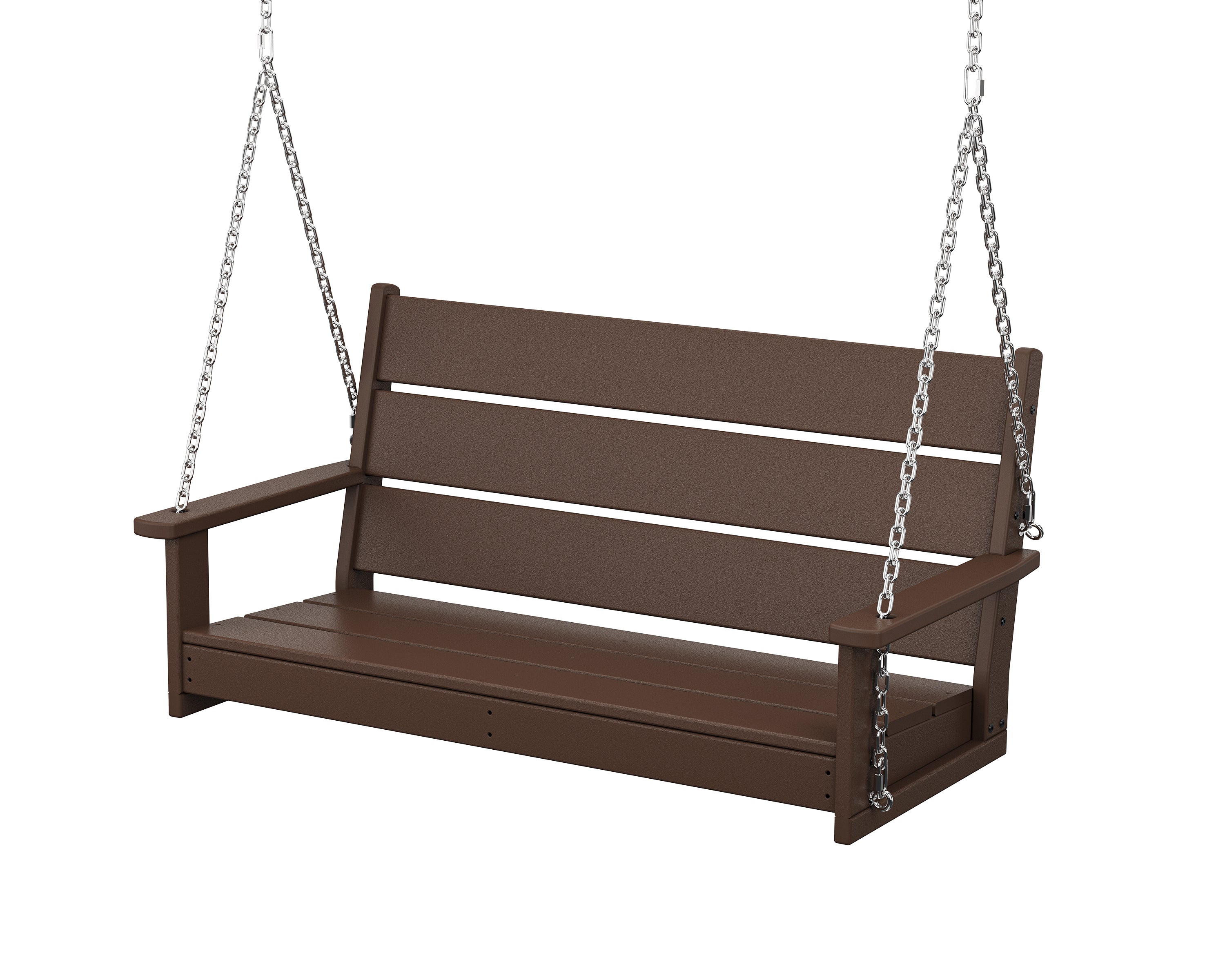 POLYWOOD® Lakeside 48" Swing in Mahogany