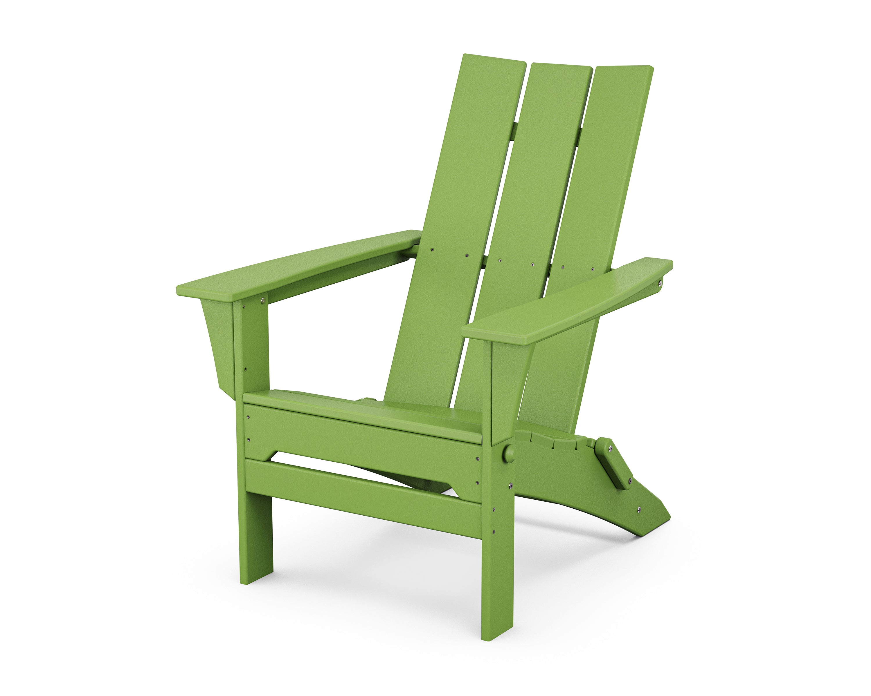 POLYWOOD® Modern Folding Adirondack in Lime