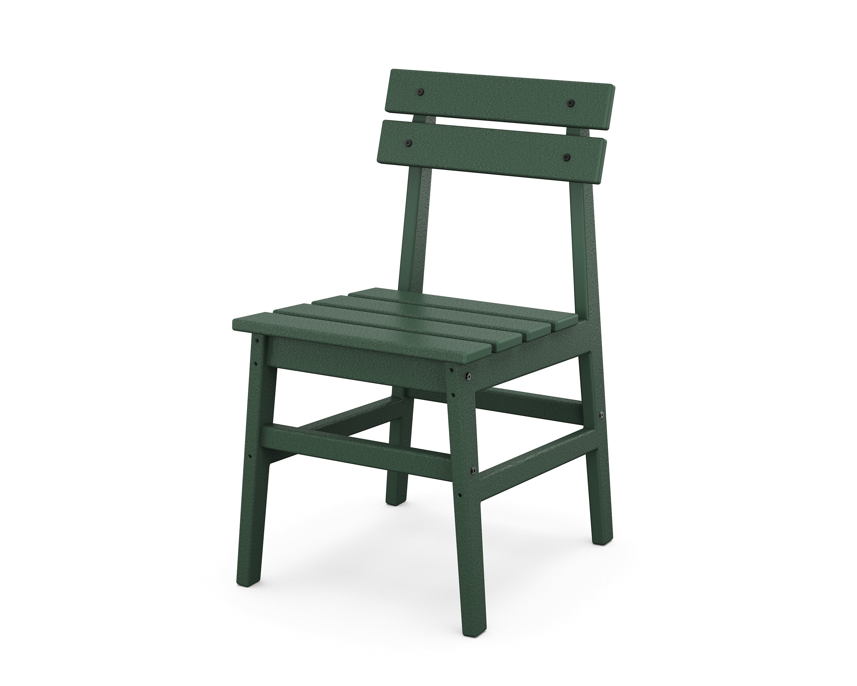 POLYWOOD® Modern Studio Plaza Chair (Single) in Green