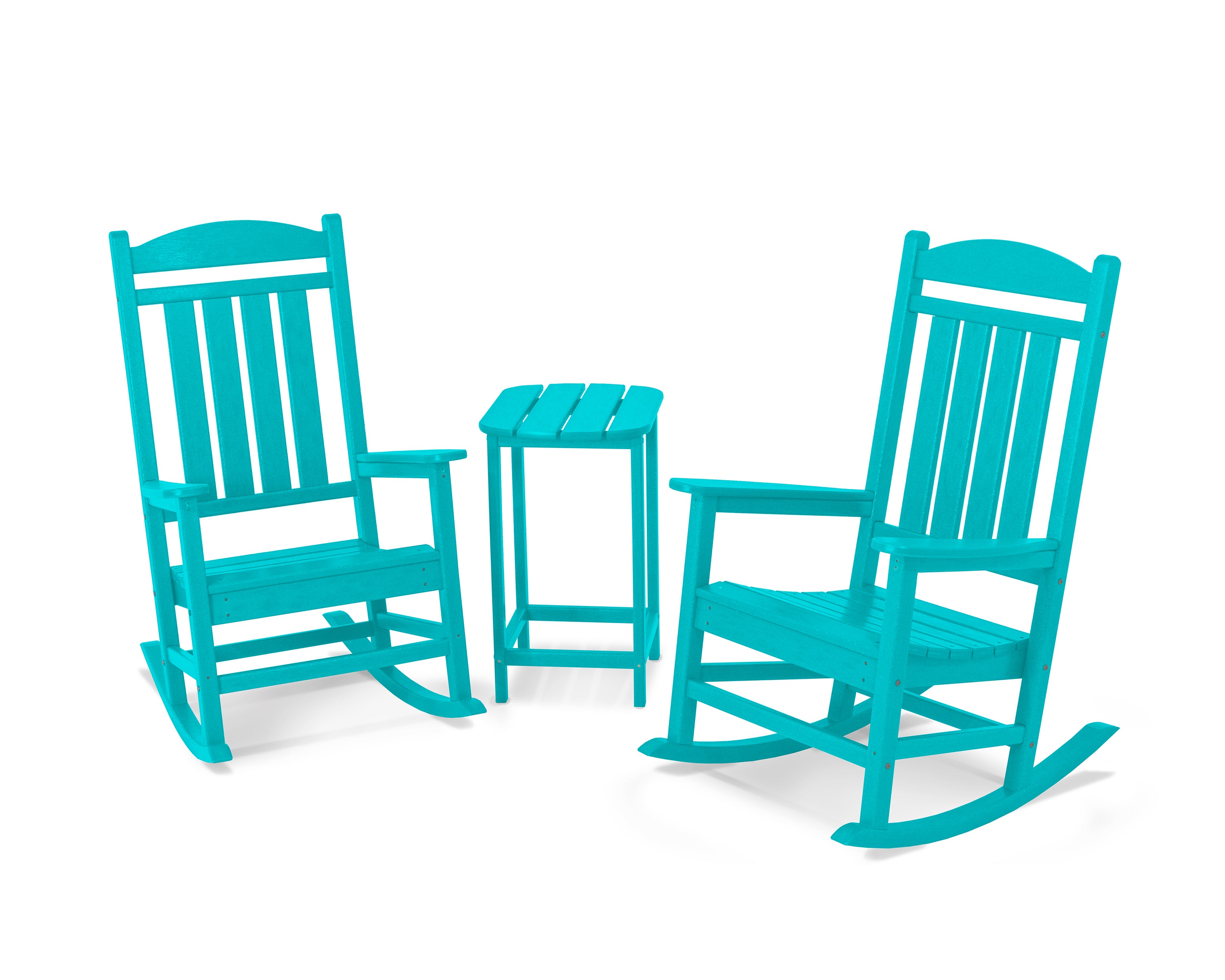 POLYWOOD® Presidential Rocker 3-Piece Set in Aruba