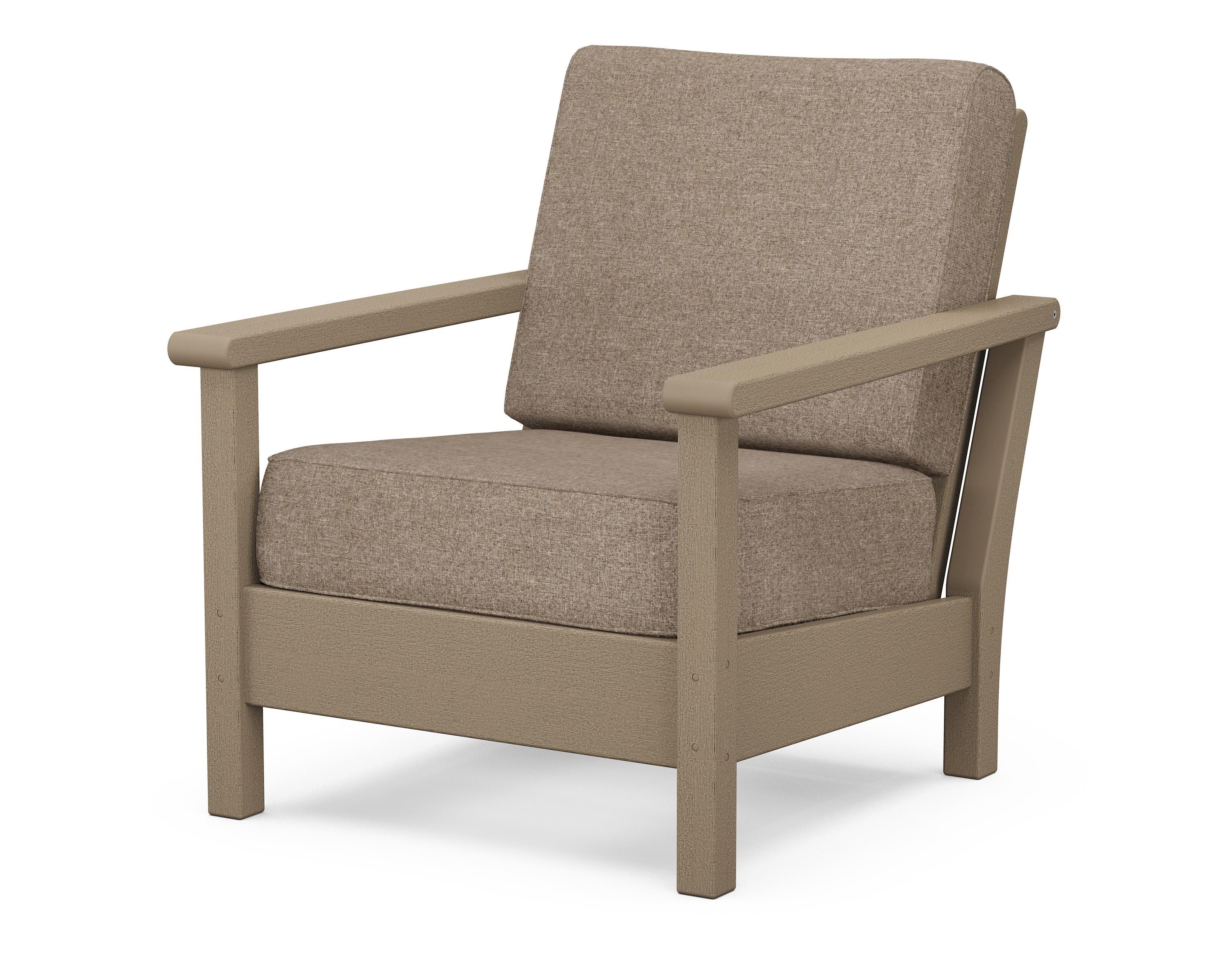 POLYWOOD® Harbour Deep Seating Chair in Vintage Sahara / Spiced Burlap