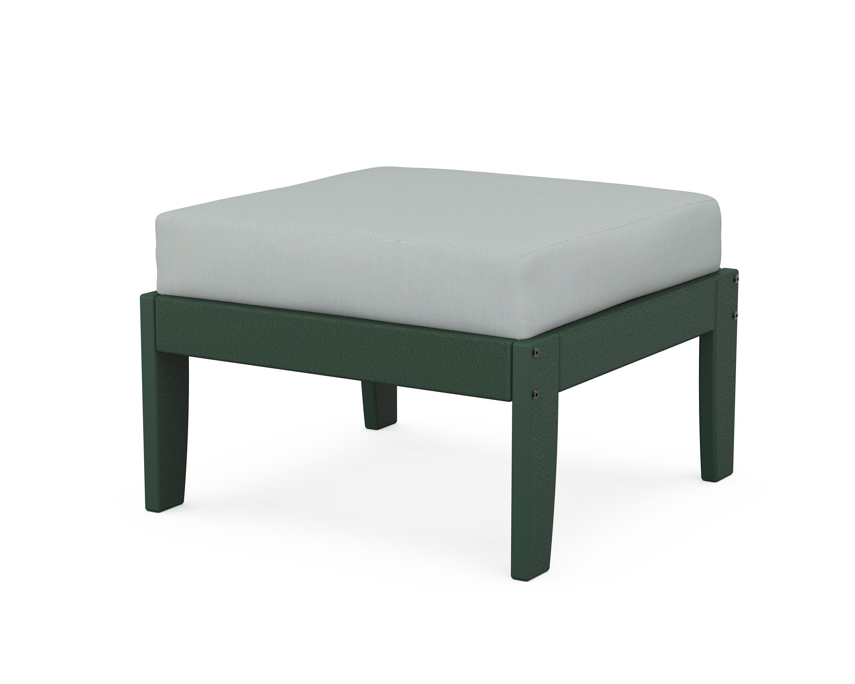 Unbranded Modular Ottoman - Classic in Green / Spa