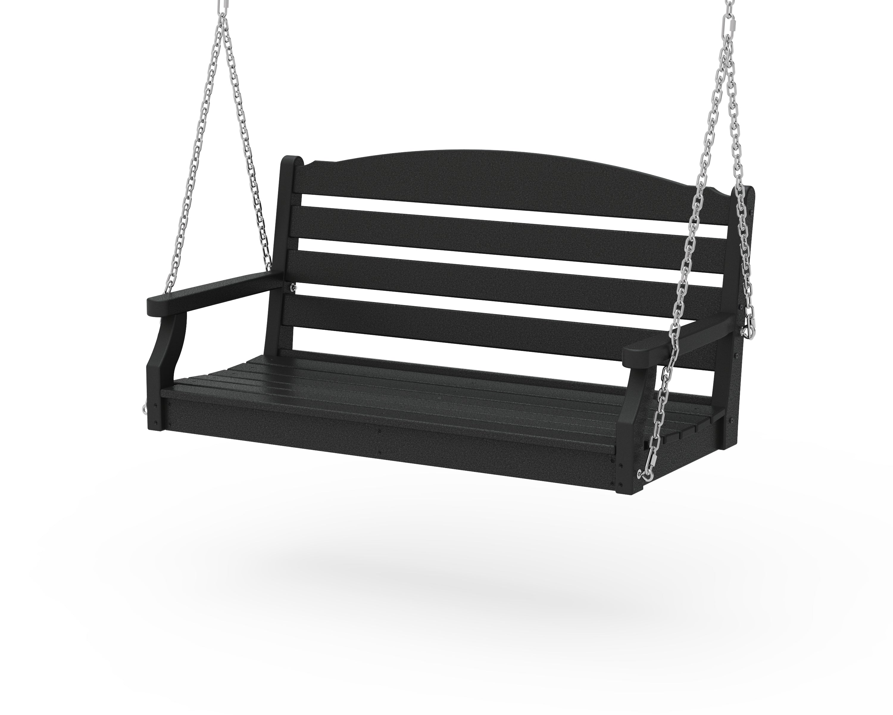 POLYWOOD® Savannah 48" Swing in Black