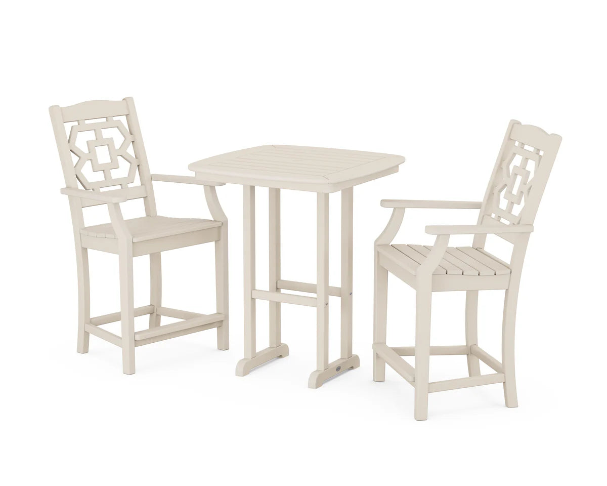 Chinoiserie 3-Piece Counter Set
