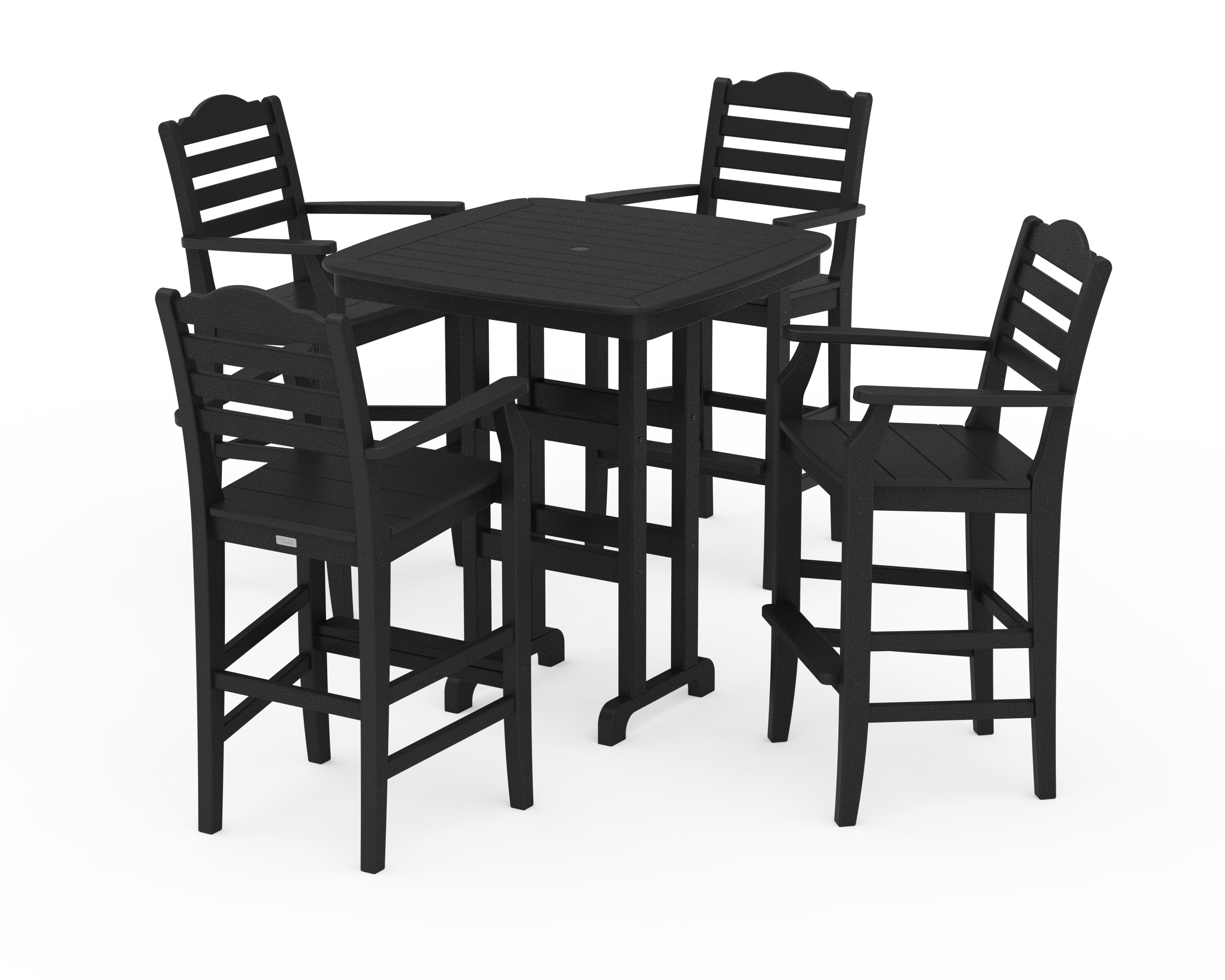 Draper James™ by POLYWOOD® Savannah 5-Piece Bar Set in Black