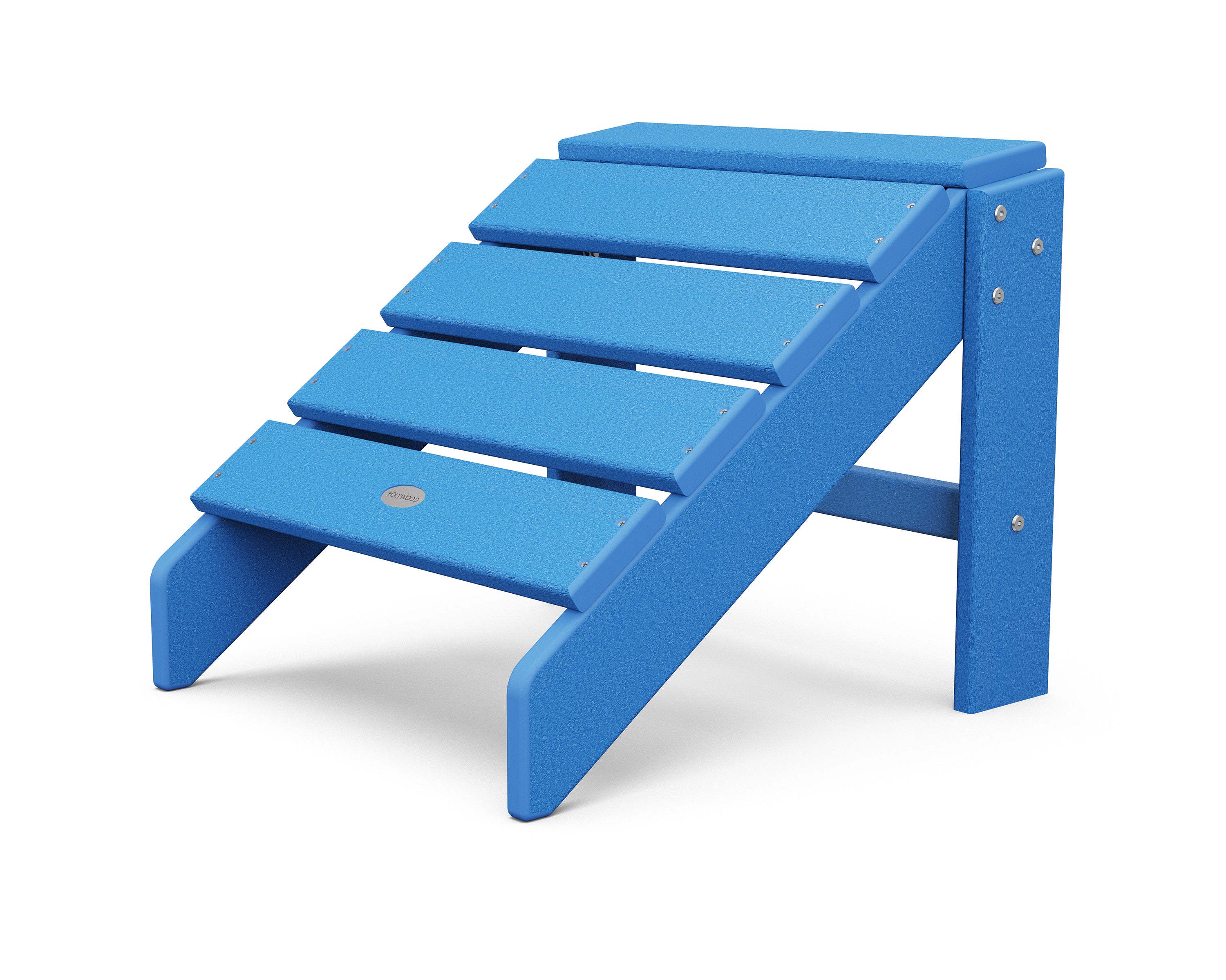 POLYWOOD® South Beach Ottoman in Pacific Blue