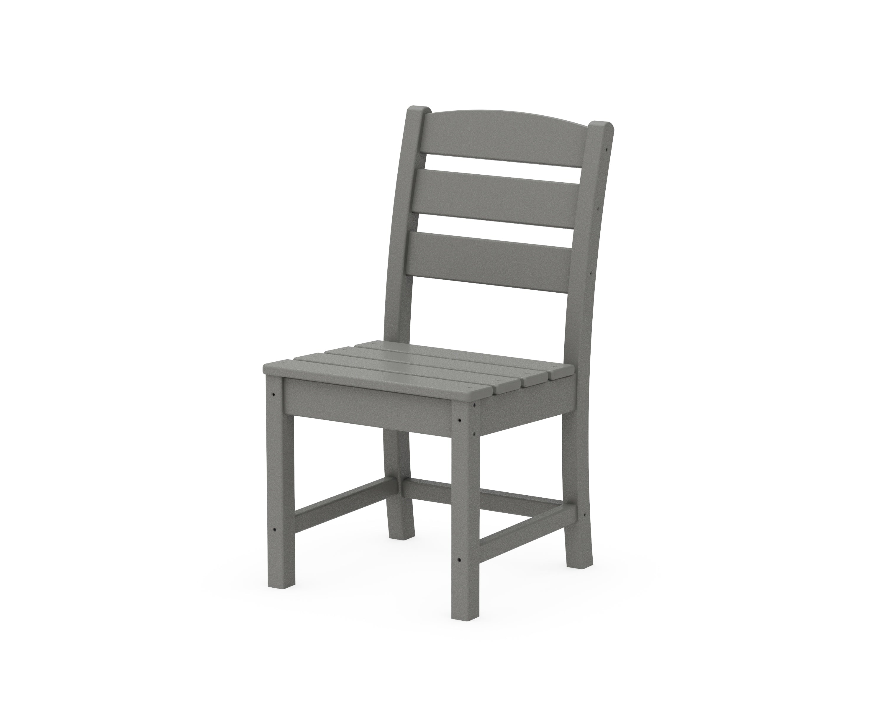 POLYWOOD® Lakeside Dining Side Chair in Slate Grey