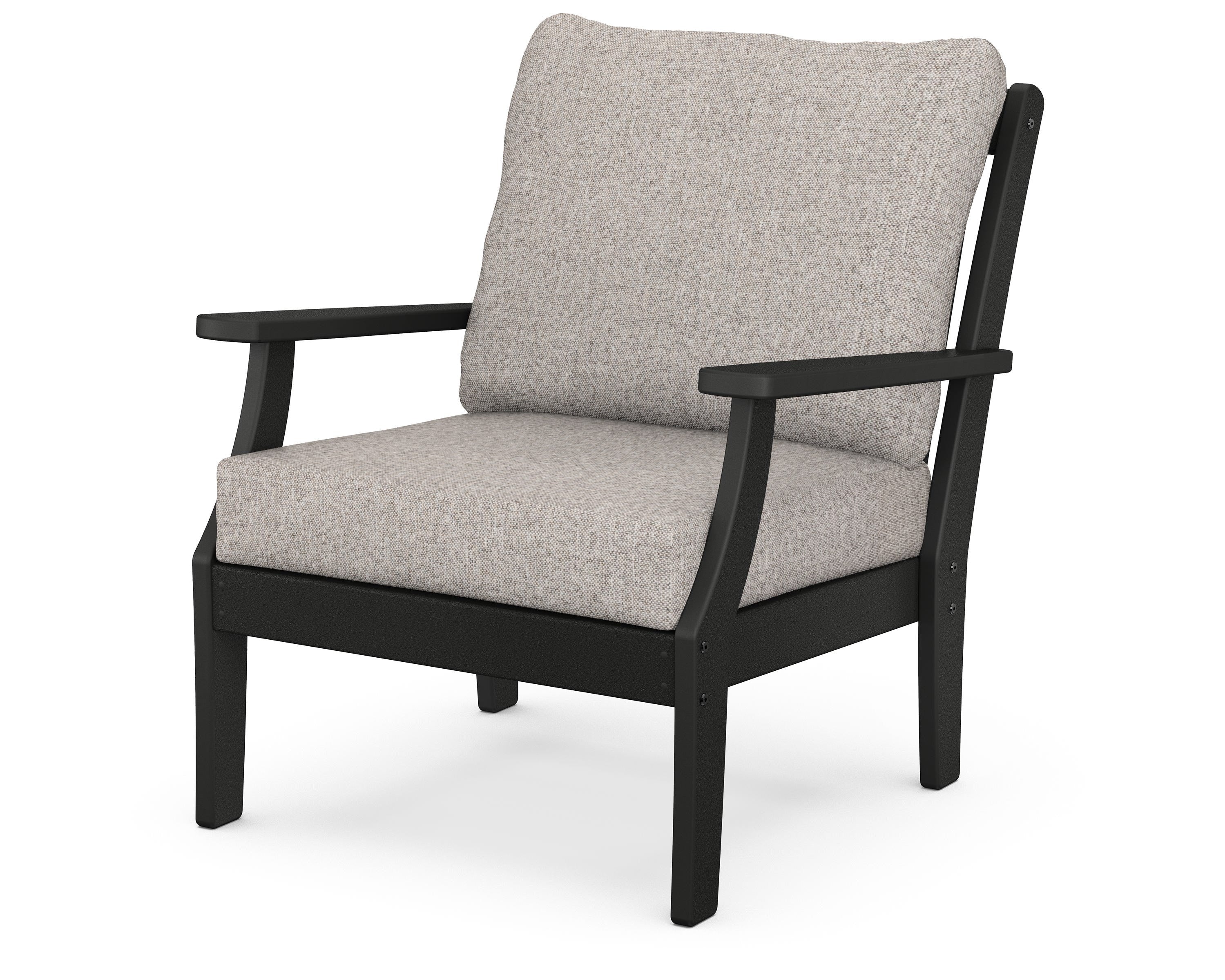 Braxton Deep Seating Chair - Black