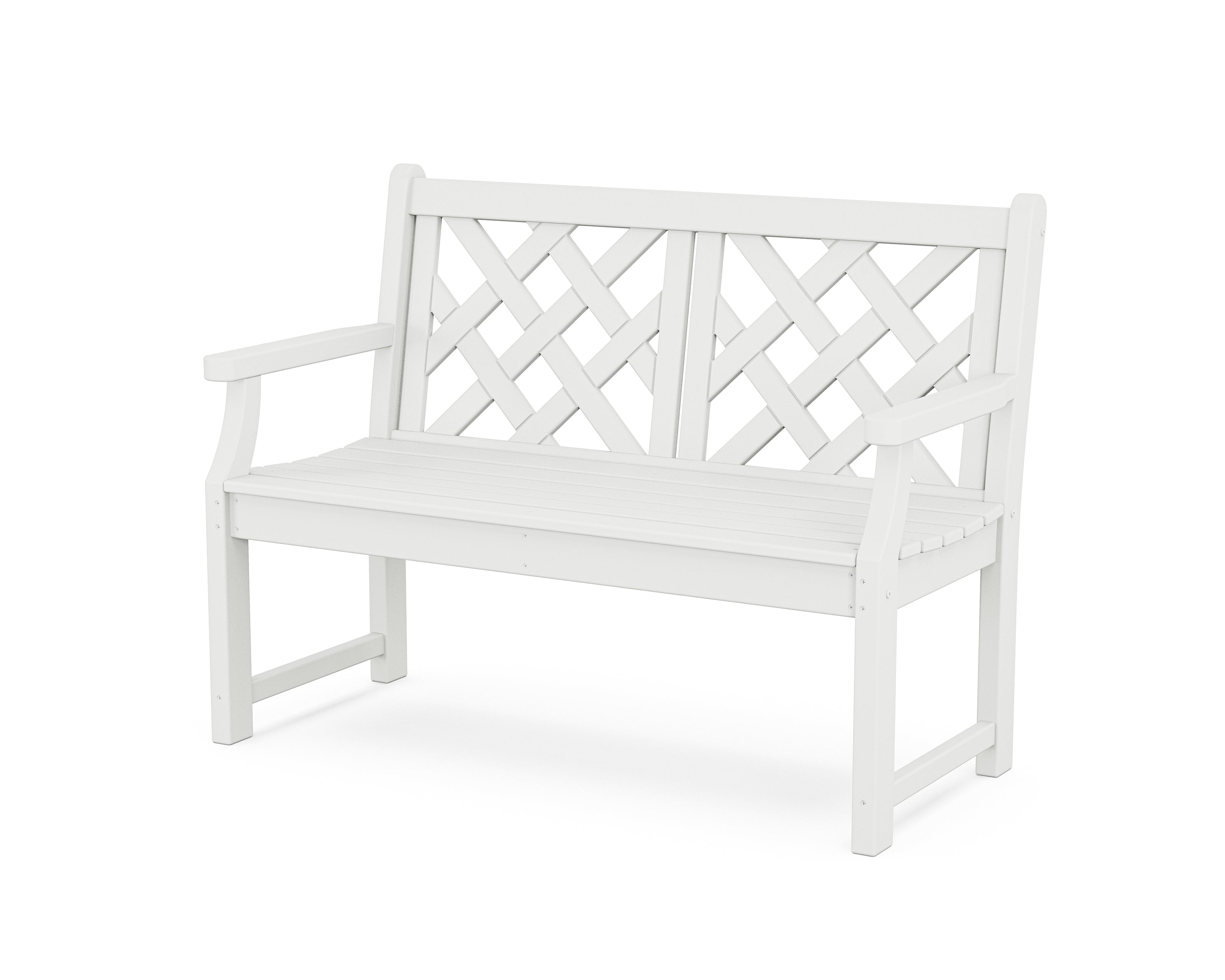 Country Living Wovendale 48" Bench in White