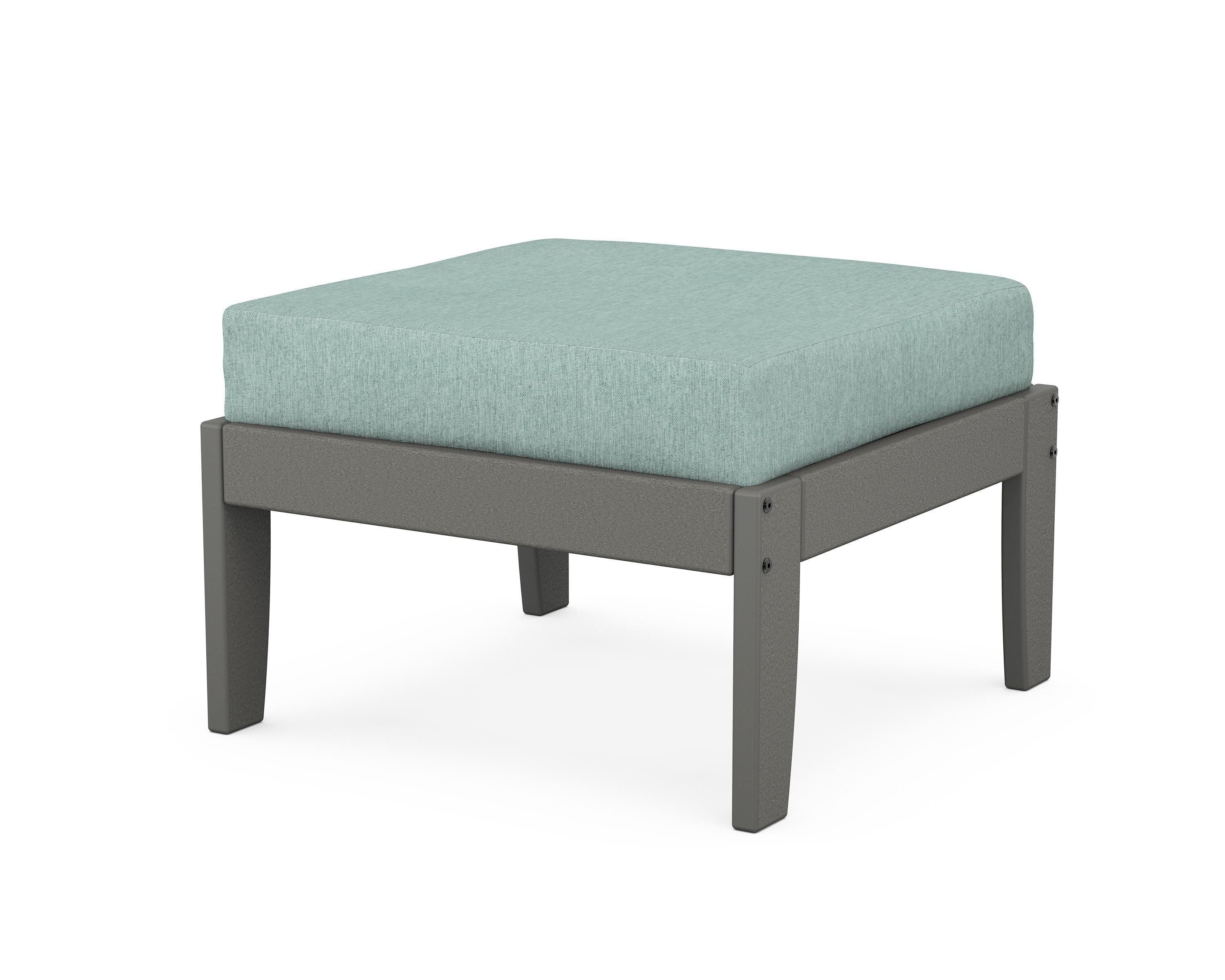 Unbranded Modular Ottoman - Classic in Slate Grey / Glacier Spa