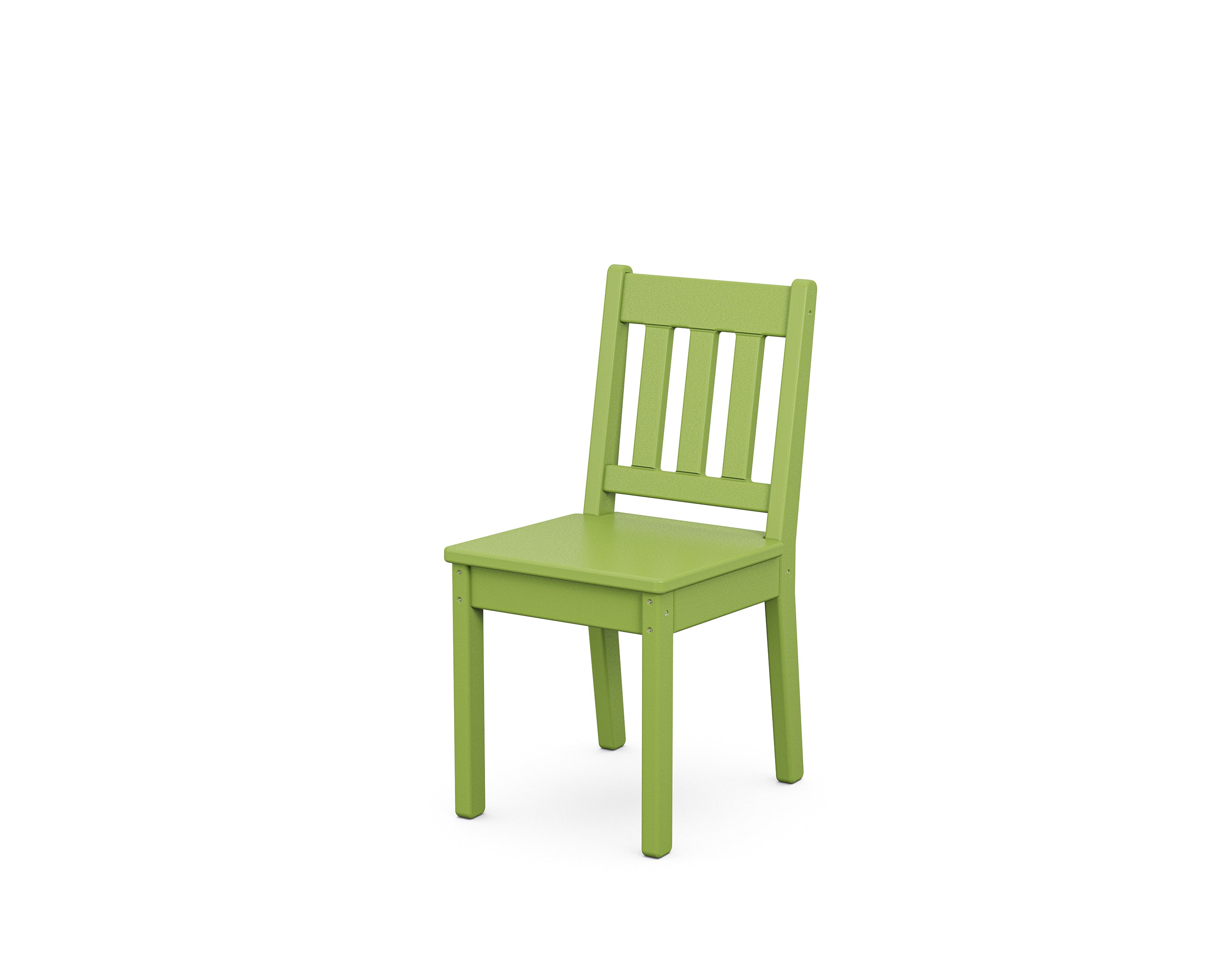 POLYWOOD® Kids Vineyard Dining Chair in Lime