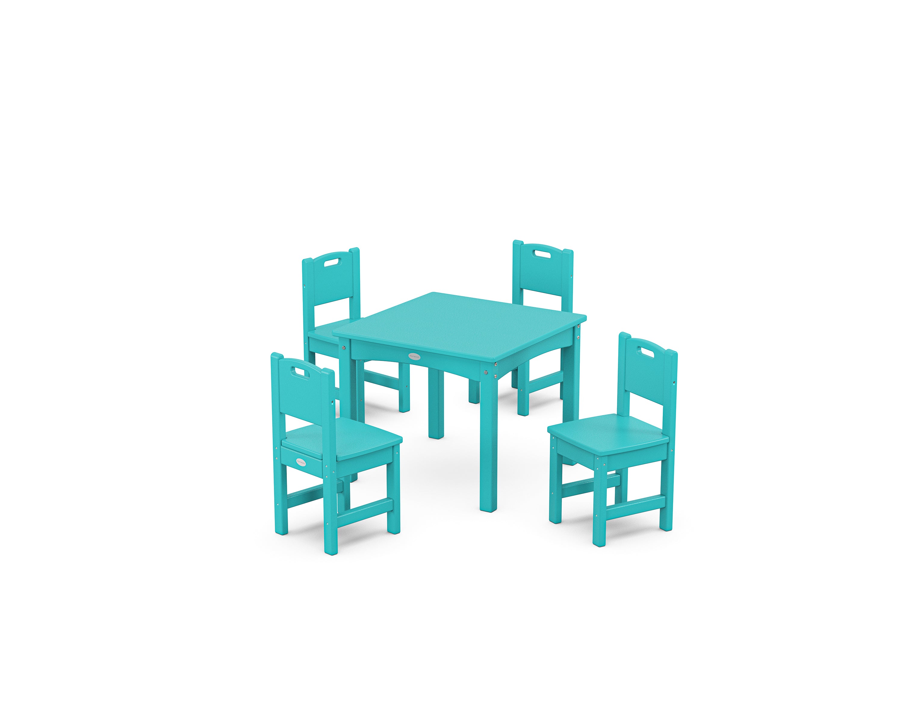 POLYWOOD® Toddler 5-Piece Dining Set in Aruba