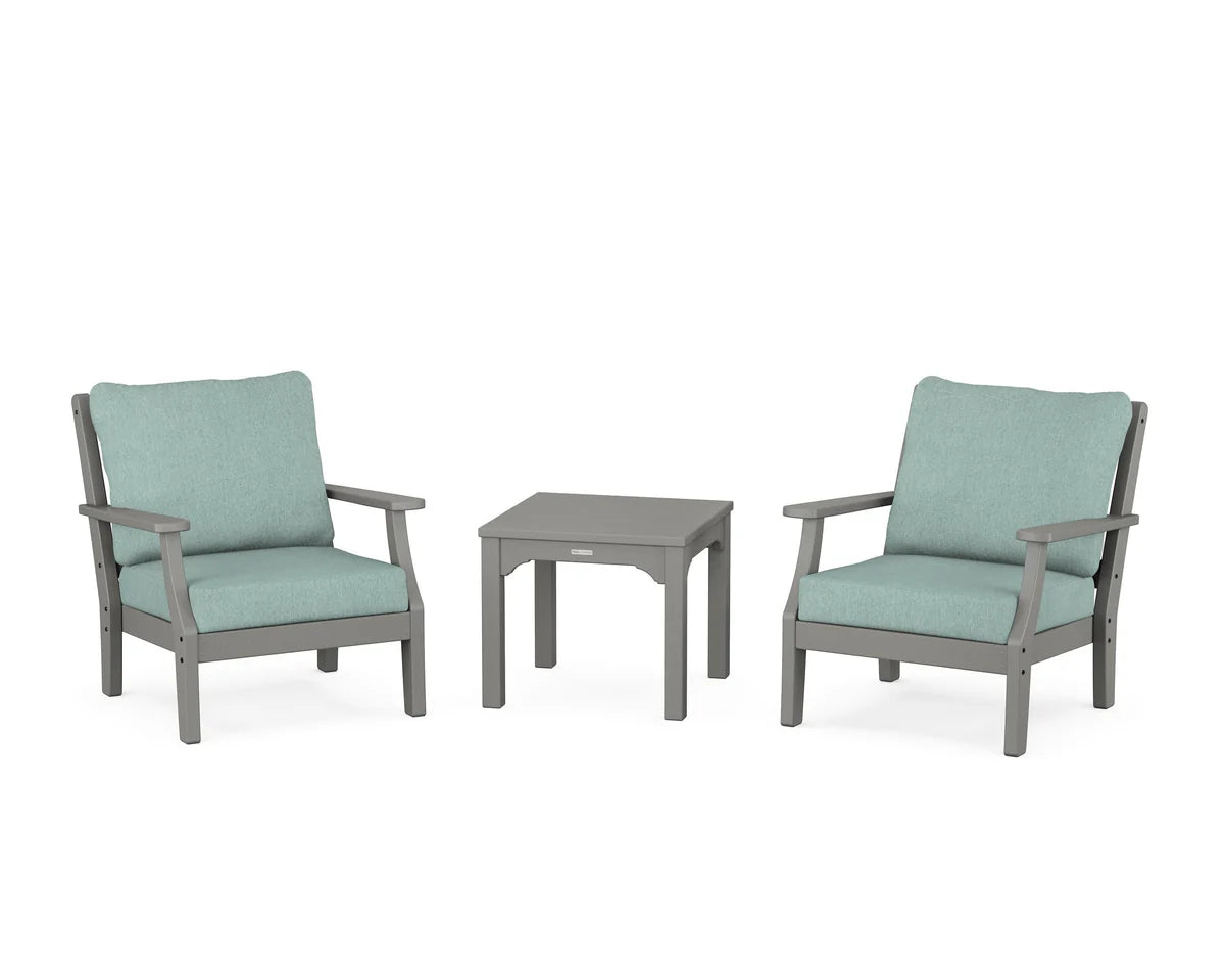 Chinoiserie 3-Piece Deep Seating Set