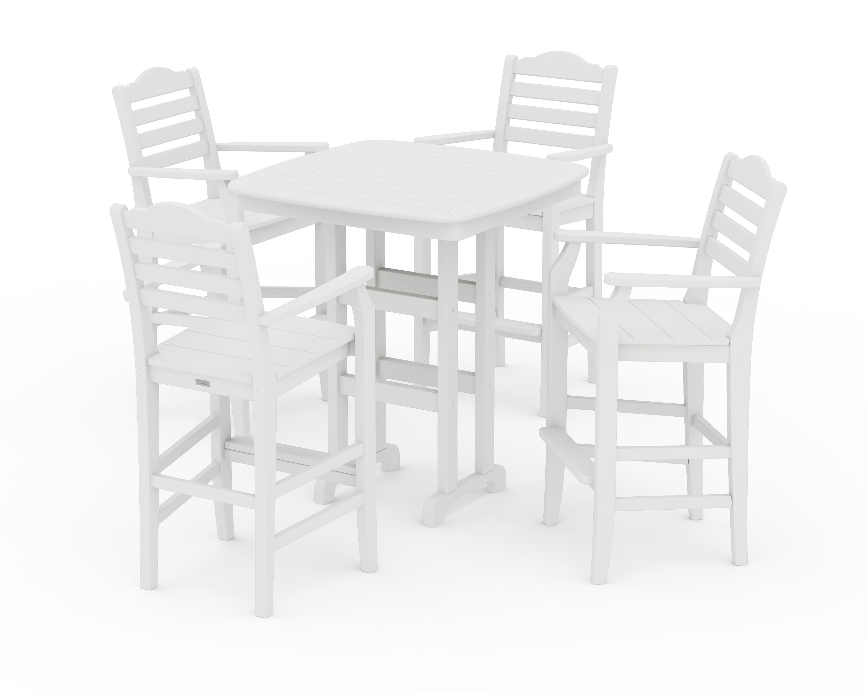 Draper James™ by POLYWOOD® Savannah 5-Piece Bar Set in White