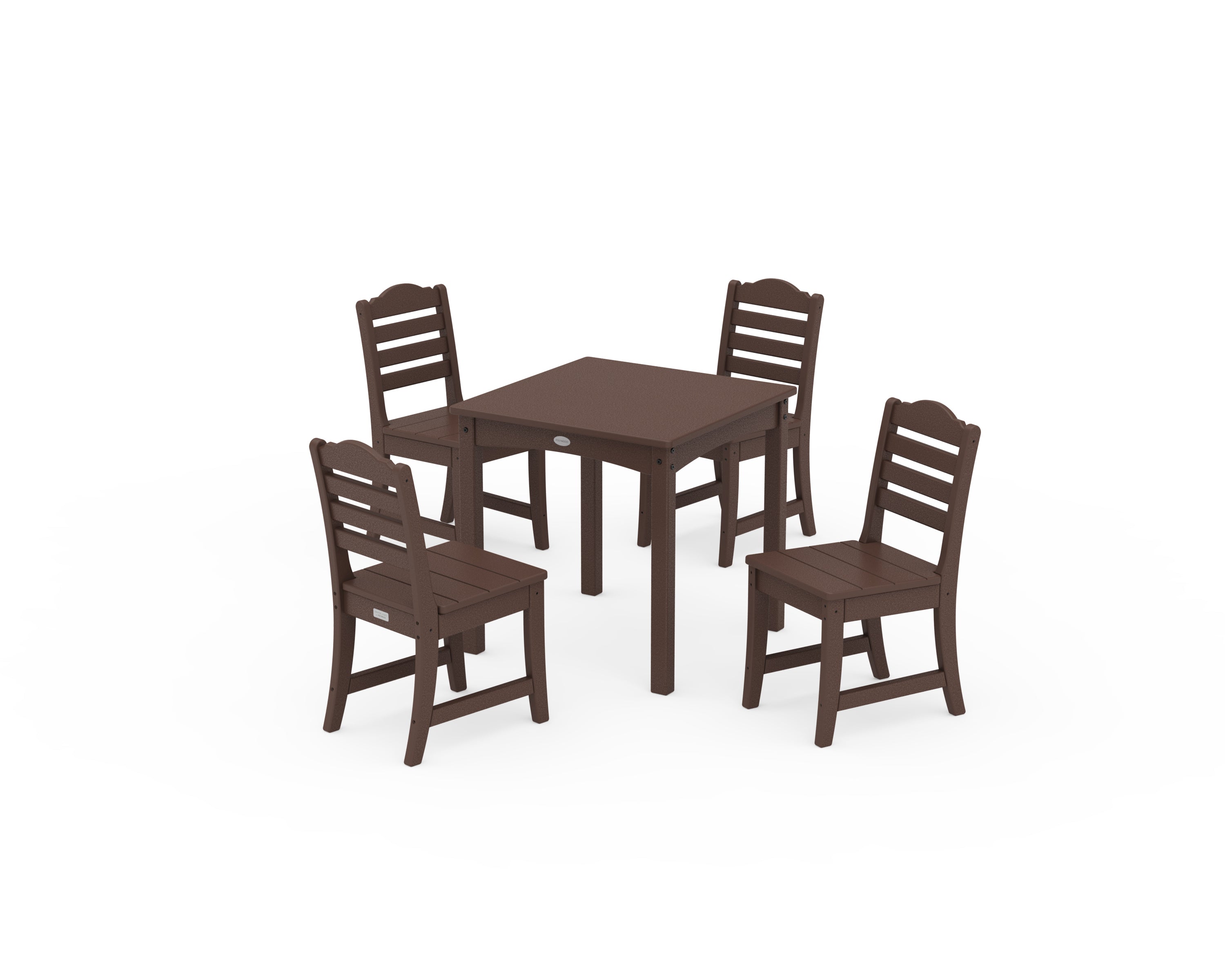 POLYWOOD® Savannah Kids 5-Piece Dining Set in Mahogany
