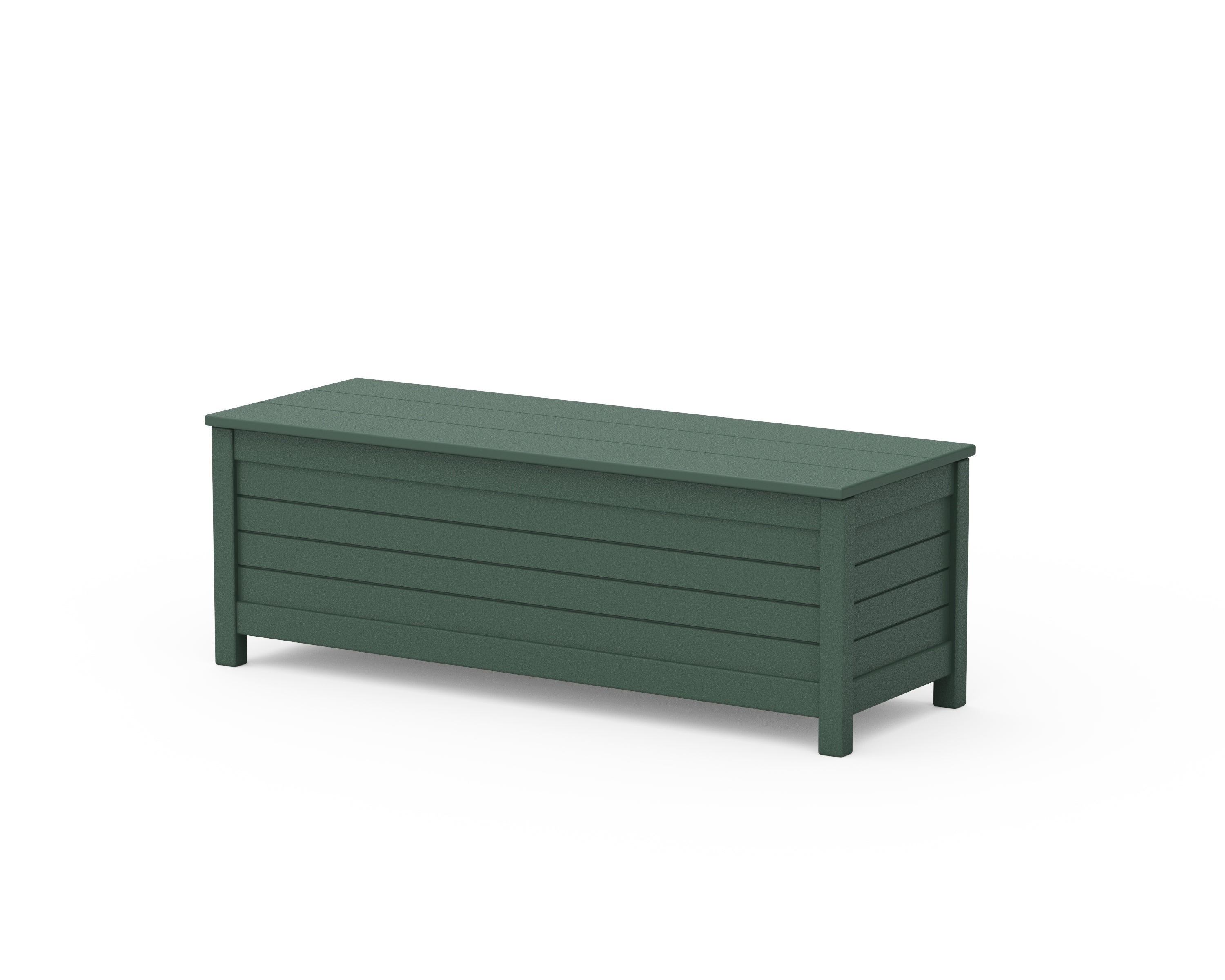 POLYWOOD® Nautical 48" Storage Bench in Green