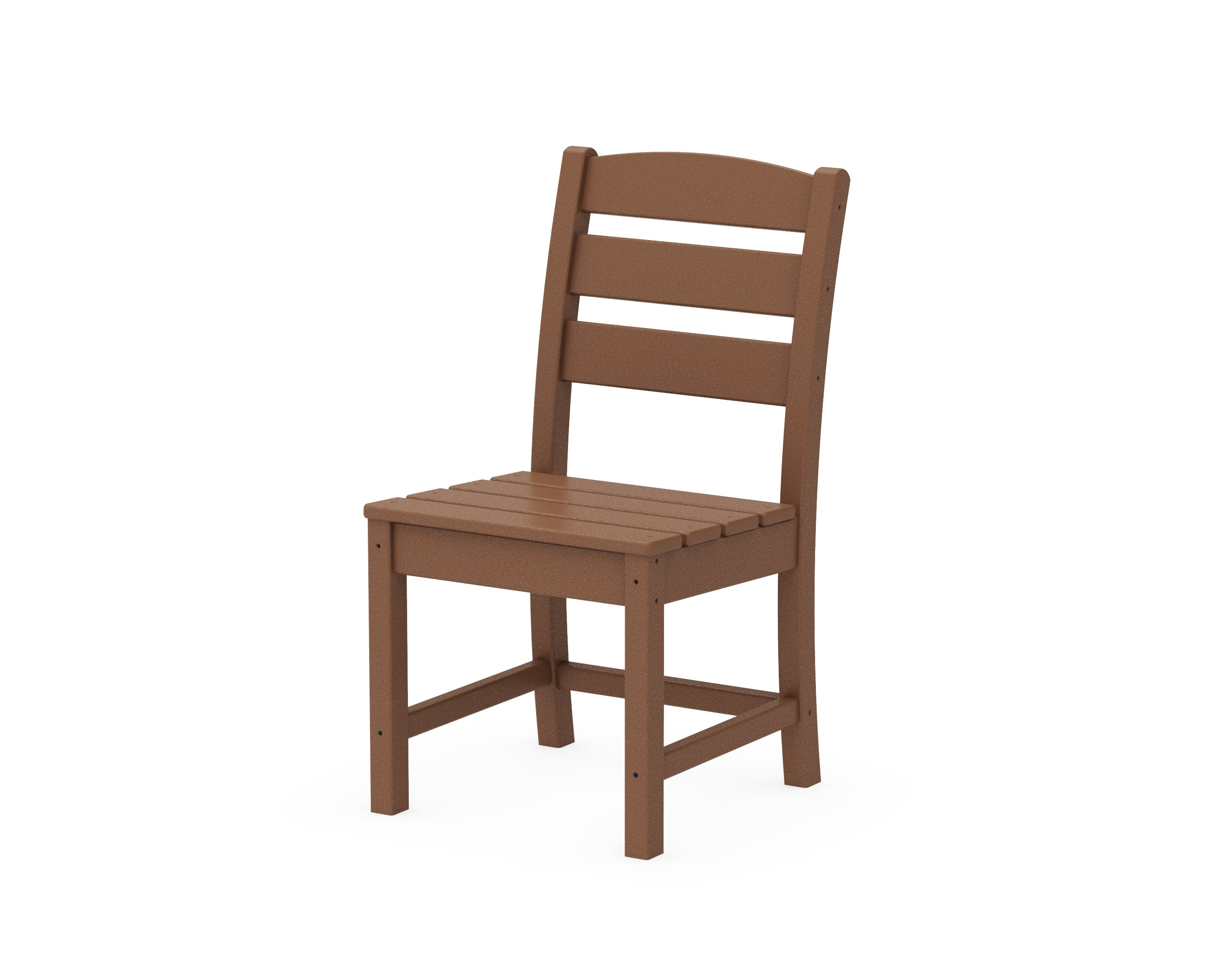 POLYWOOD® Lakeside Dining Side Chair in Teak