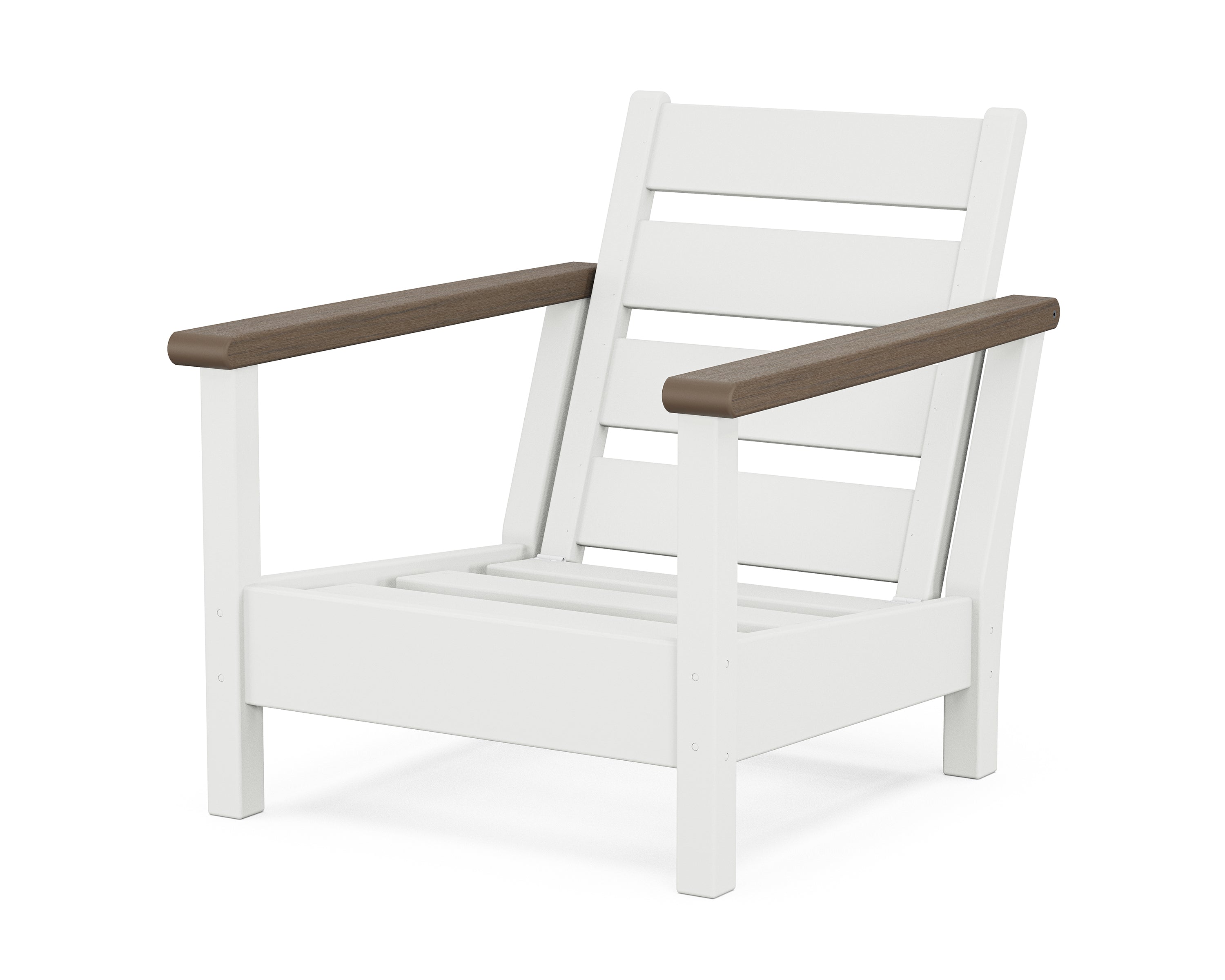 POLYWOOD® Harbour Chair Frame in White / Kona