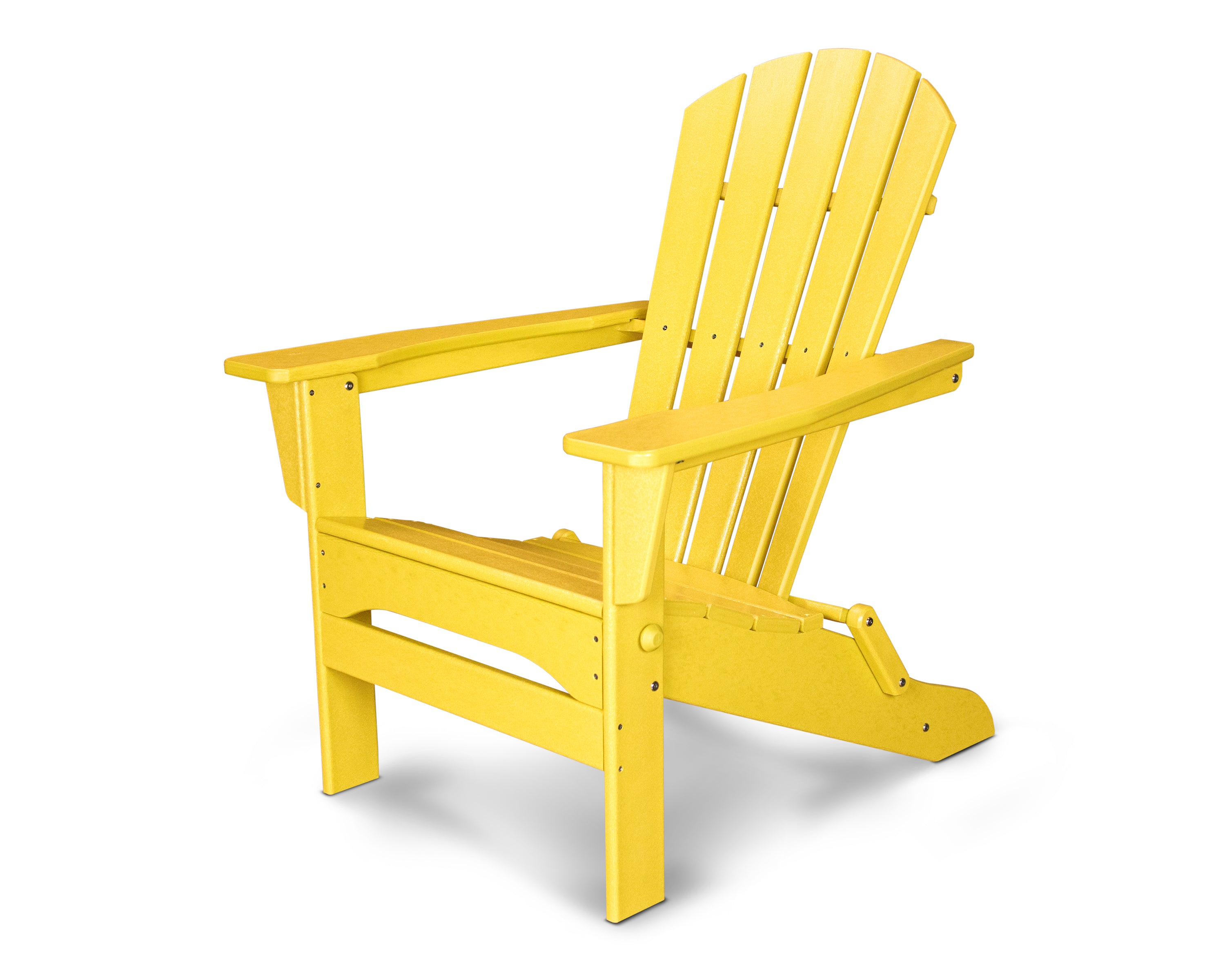 POLYWOOD® Palm Coast Folding Adirondack in Lemon